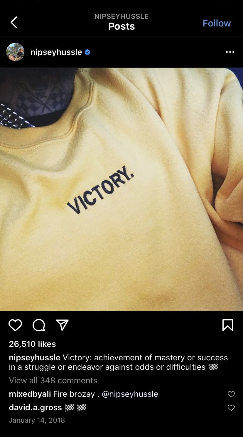 Nike *EXCLUSIVE EDITION* The Marathon Clothing “VICTORY” Crewneck Size US S / EU 44-46 / 1 - 12 Thumbnail