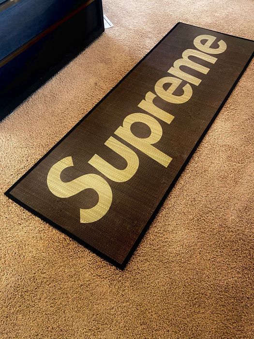 ファッション通販】 Supreme Woven Black Mat Straw その他