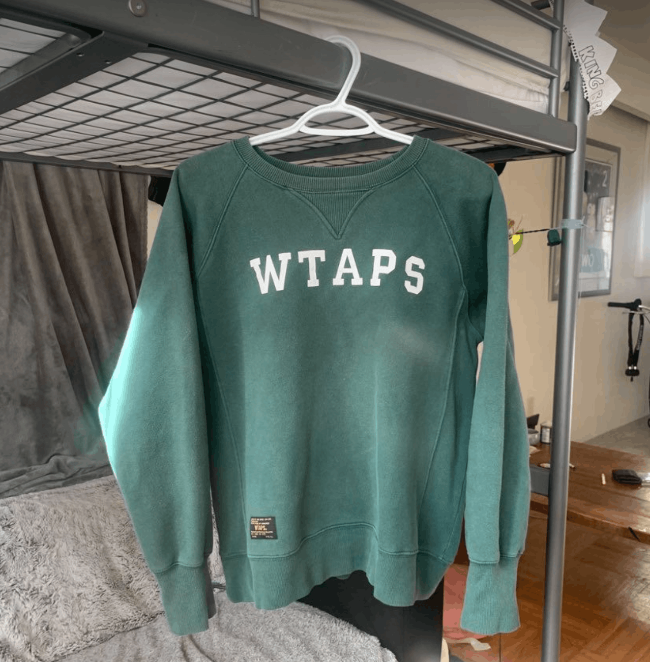 WTAPS 162ATDT-CSM06 DESIGN CREW NECK