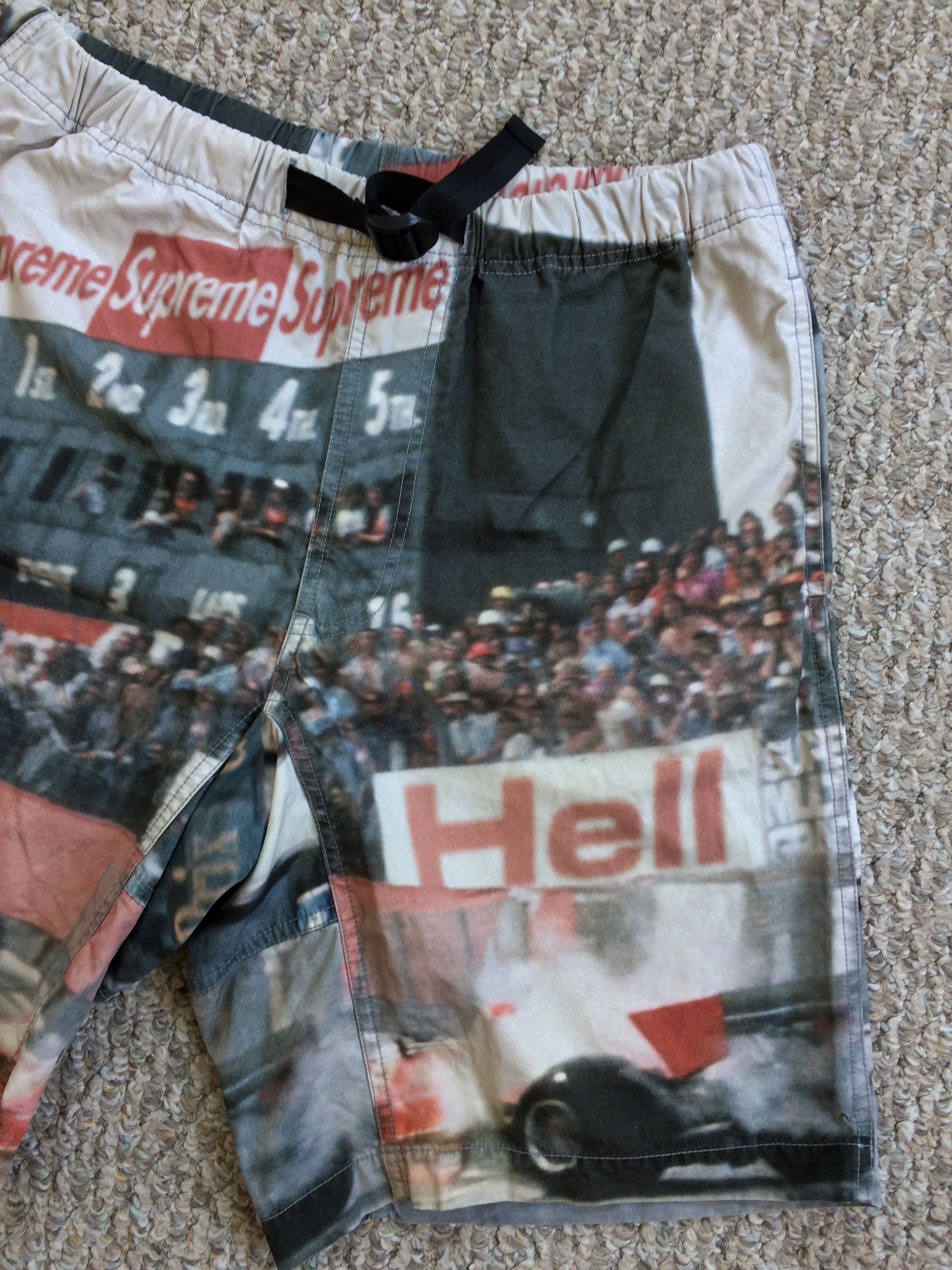 Supreme S/S 2019 Supreme Grand Prix Belted Shorts Size US 30 / EU 46 - 3 Thumbnail
