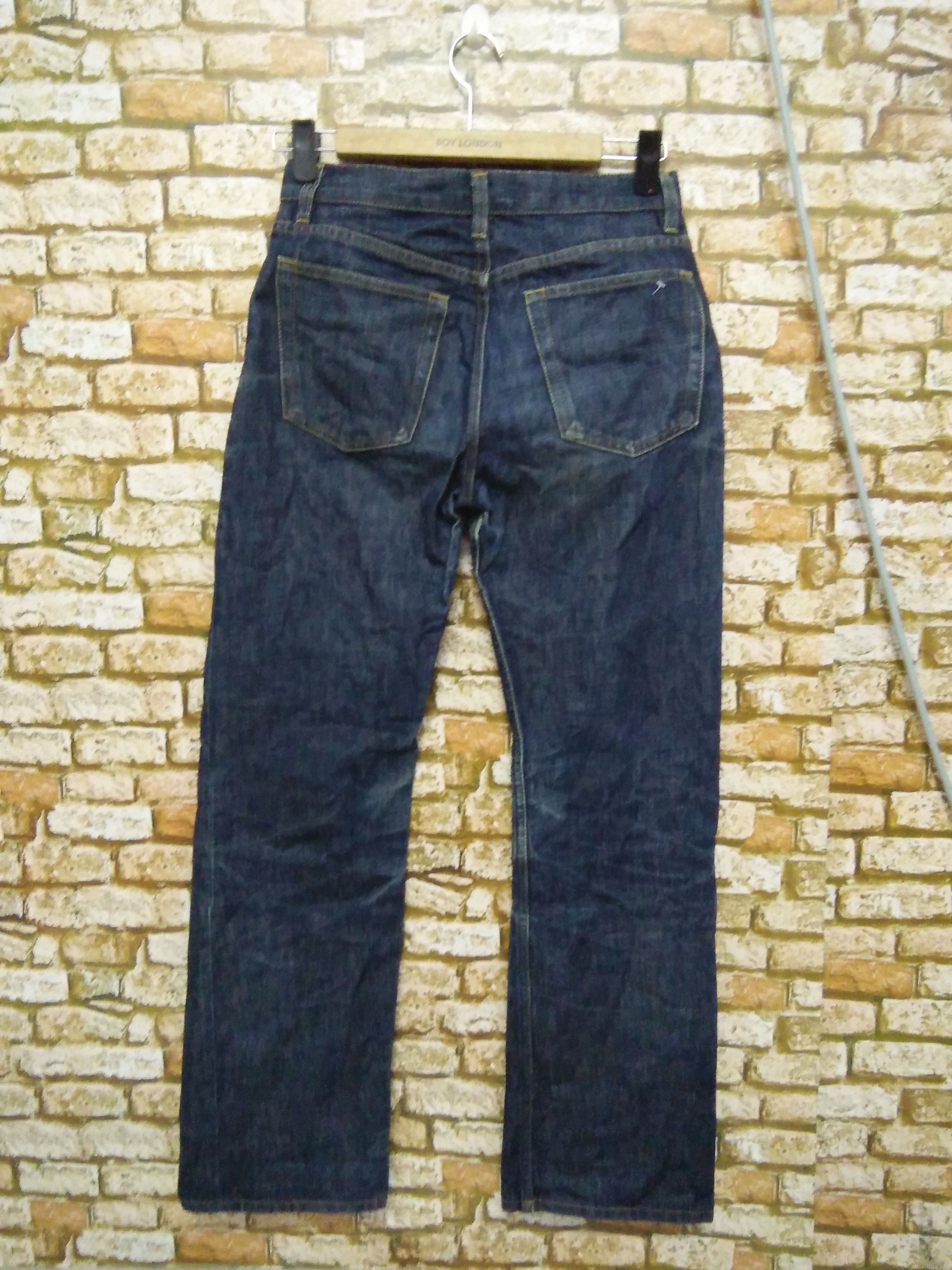 Helmut Lang × Vintage 90s HELMUT LANG JEANS VTG 1998 ITALY DENIM (A517) Size US 27 - 2 Thumbnail