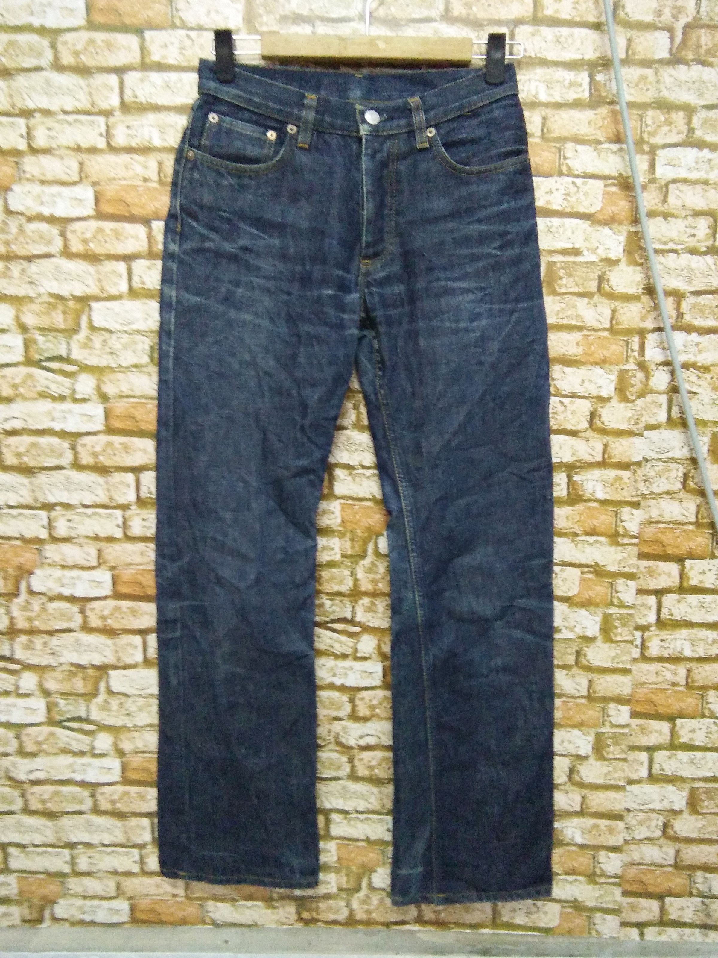 90s HELMUT LANG JEANS VTG 1998 ITALY DENIM (A517)
