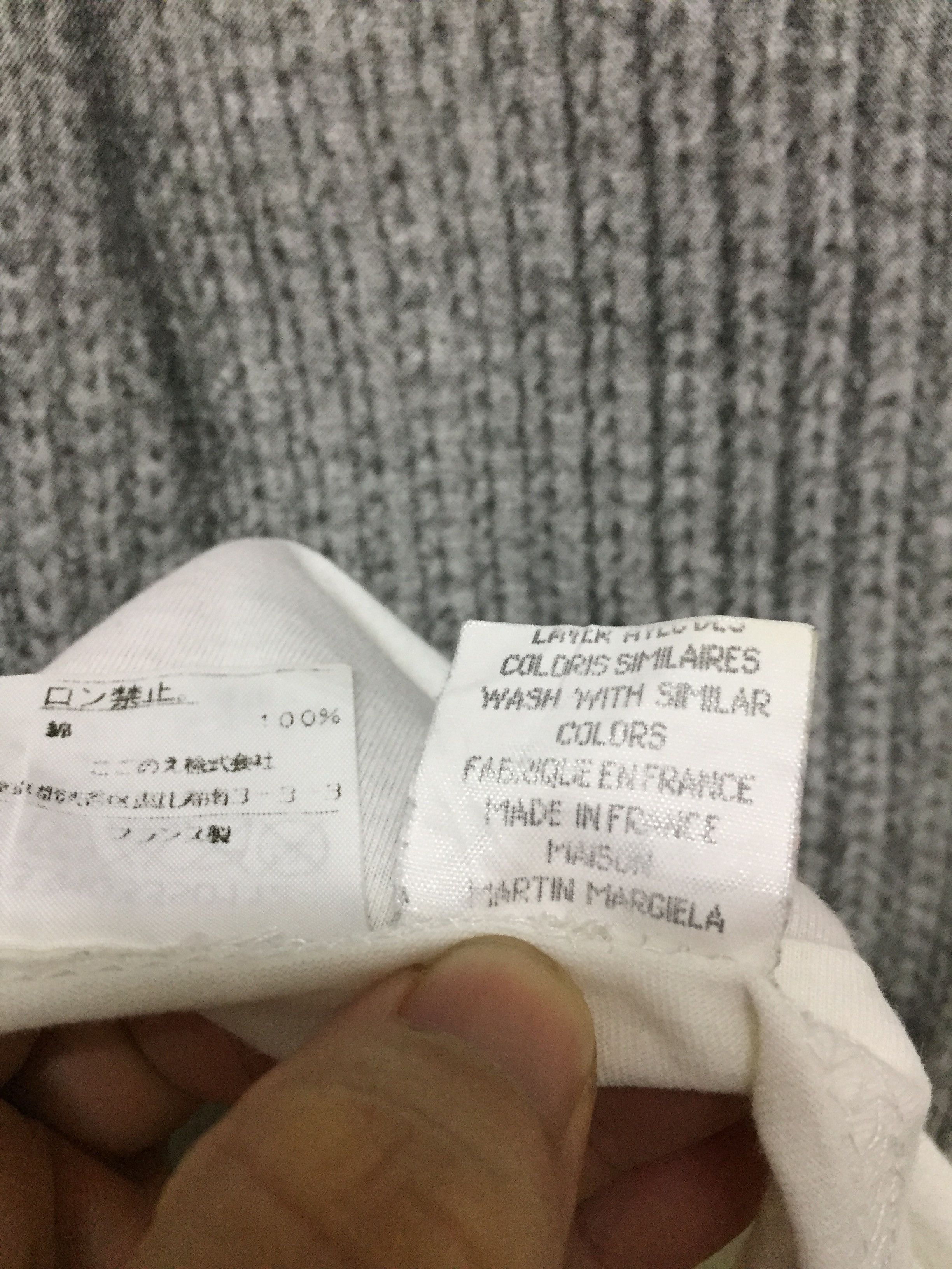 Maison Margiela AW04 0 10 artisanal Trompe l'œeil scarf tee Size US S / EU 44-46 / 1 - 12 Thumbnail