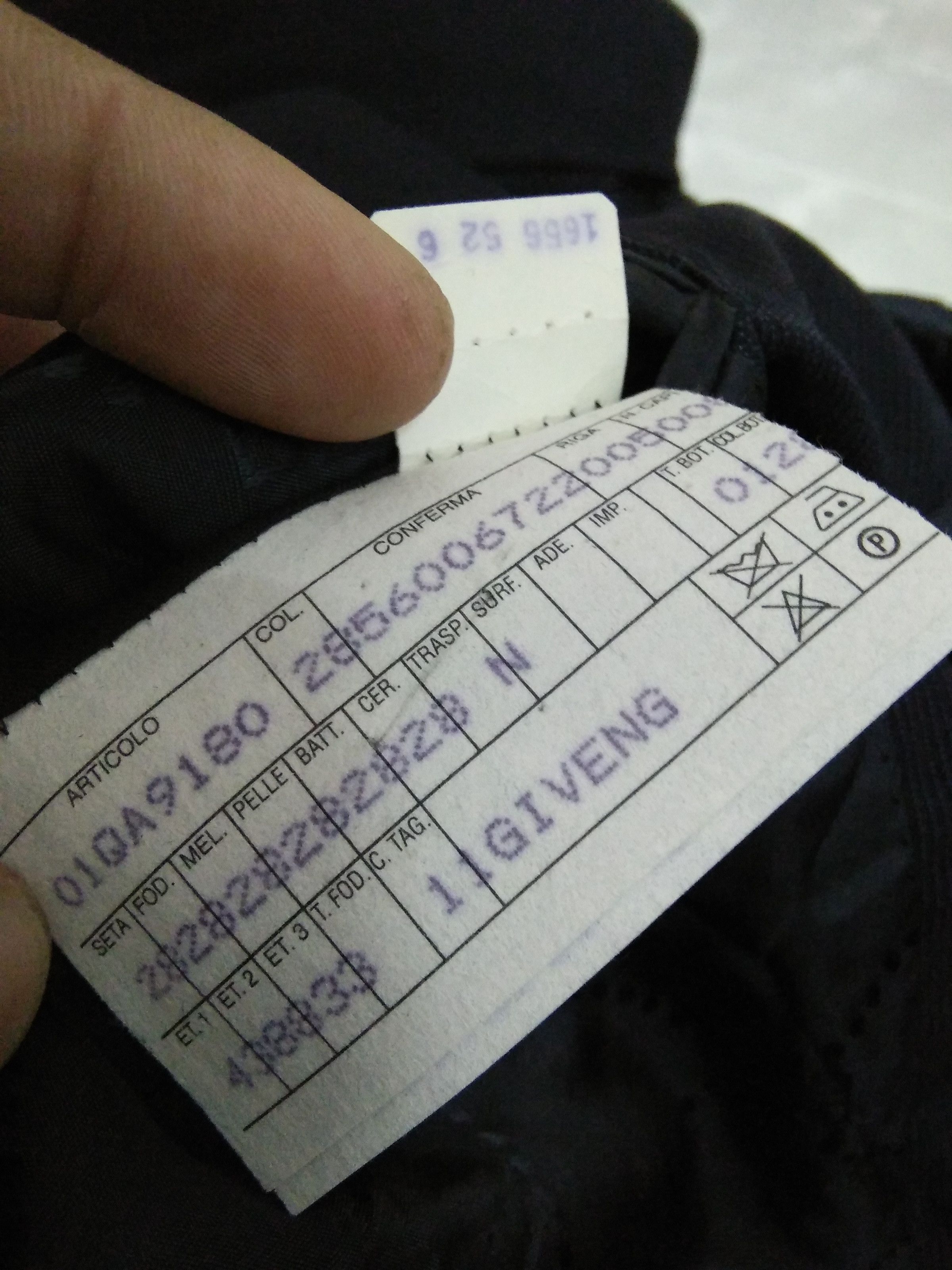 Givenchy GIVENCHY EXCLUSIVE TAILORING (A333) Size 44R - 8 Thumbnail