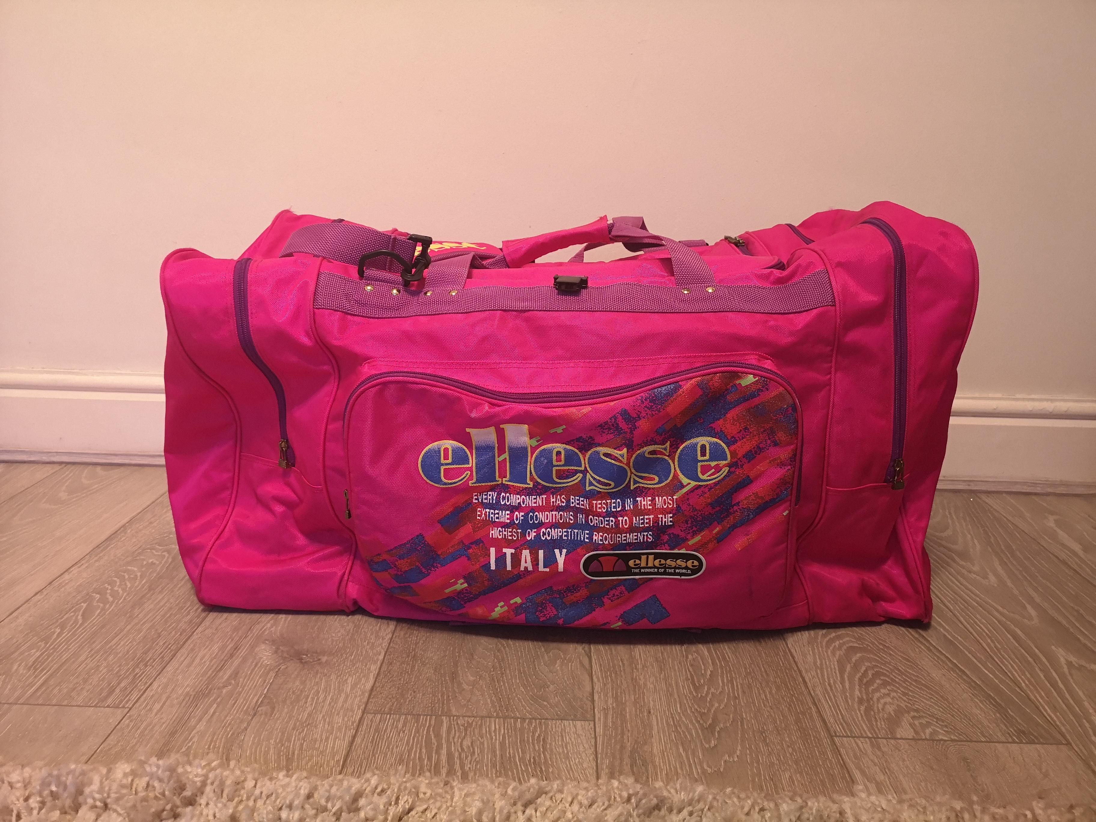 Fila Vintage Ellesse Tennis Suitcase Duffle Bag Luggage Gym Ski Grailed