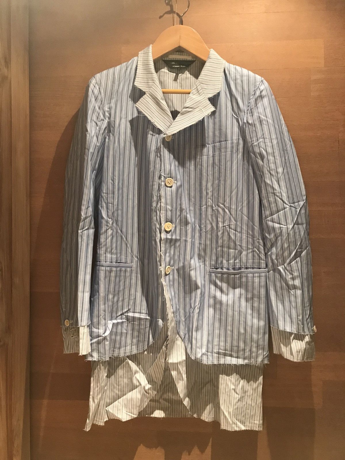 Comme des Garçons Hommme Plus patchwork shirt jacket 2016
