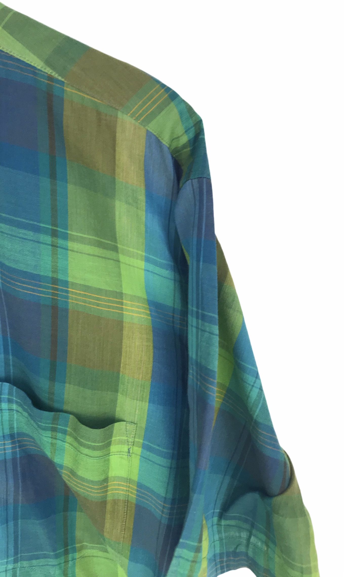 Junko Shimada × Vintage Vintage 90s MR. JUNKO Golf Checkered Shirt Size US M / EU 48-50 / 2 - 5 Thumbnail
