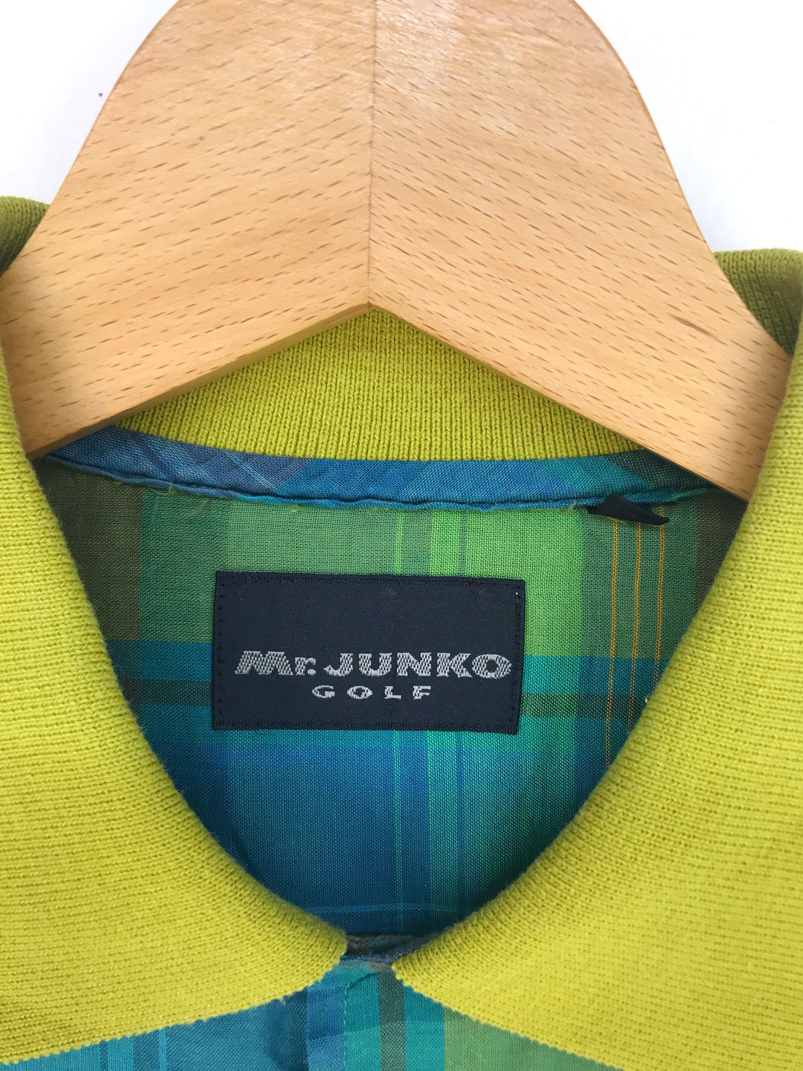 Junko Shimada × Vintage Vintage 90s MR. JUNKO Golf Checkered Shirt Size US M / EU 48-50 / 2 - 2 Thumbnail