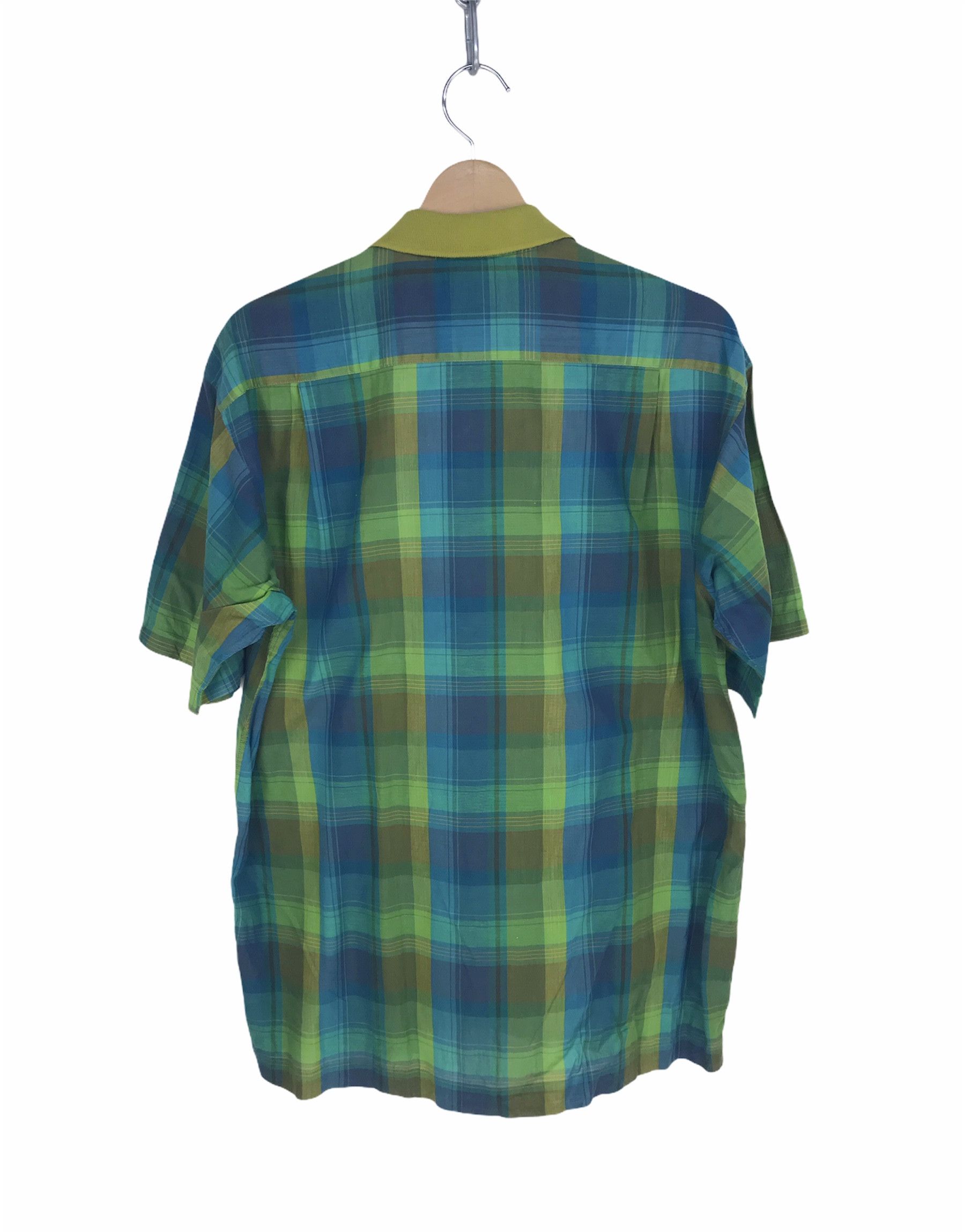 Junko Shimada × Vintage Vintage 90s MR. JUNKO Golf Checkered Shirt Size US M / EU 48-50 / 2 - 6 Thumbnail
