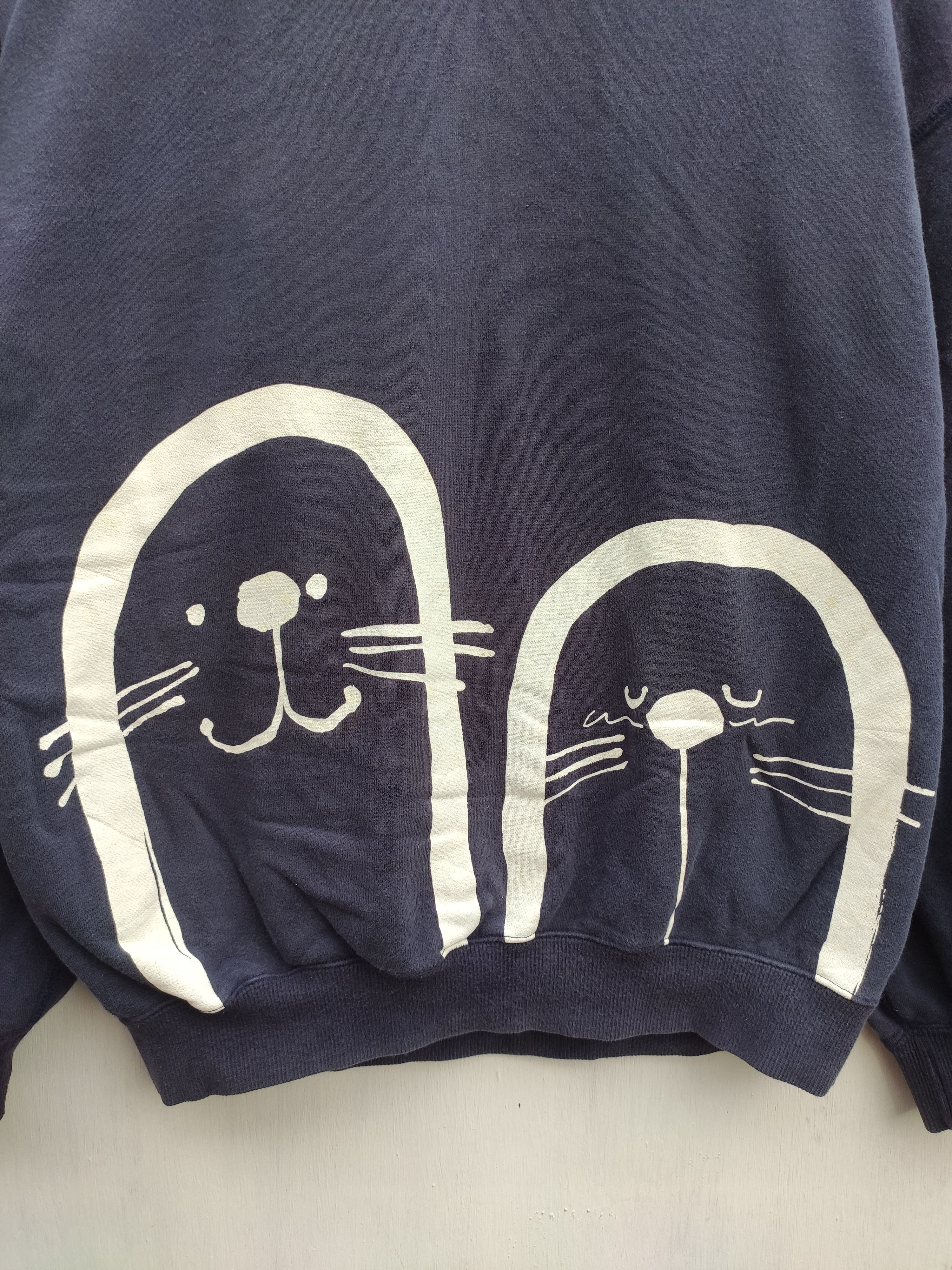 Cartoon Network Vintage USPP Sweatshirt Full Print Animals Size US M / EU 48-50 / 2 - 3 Thumbnail