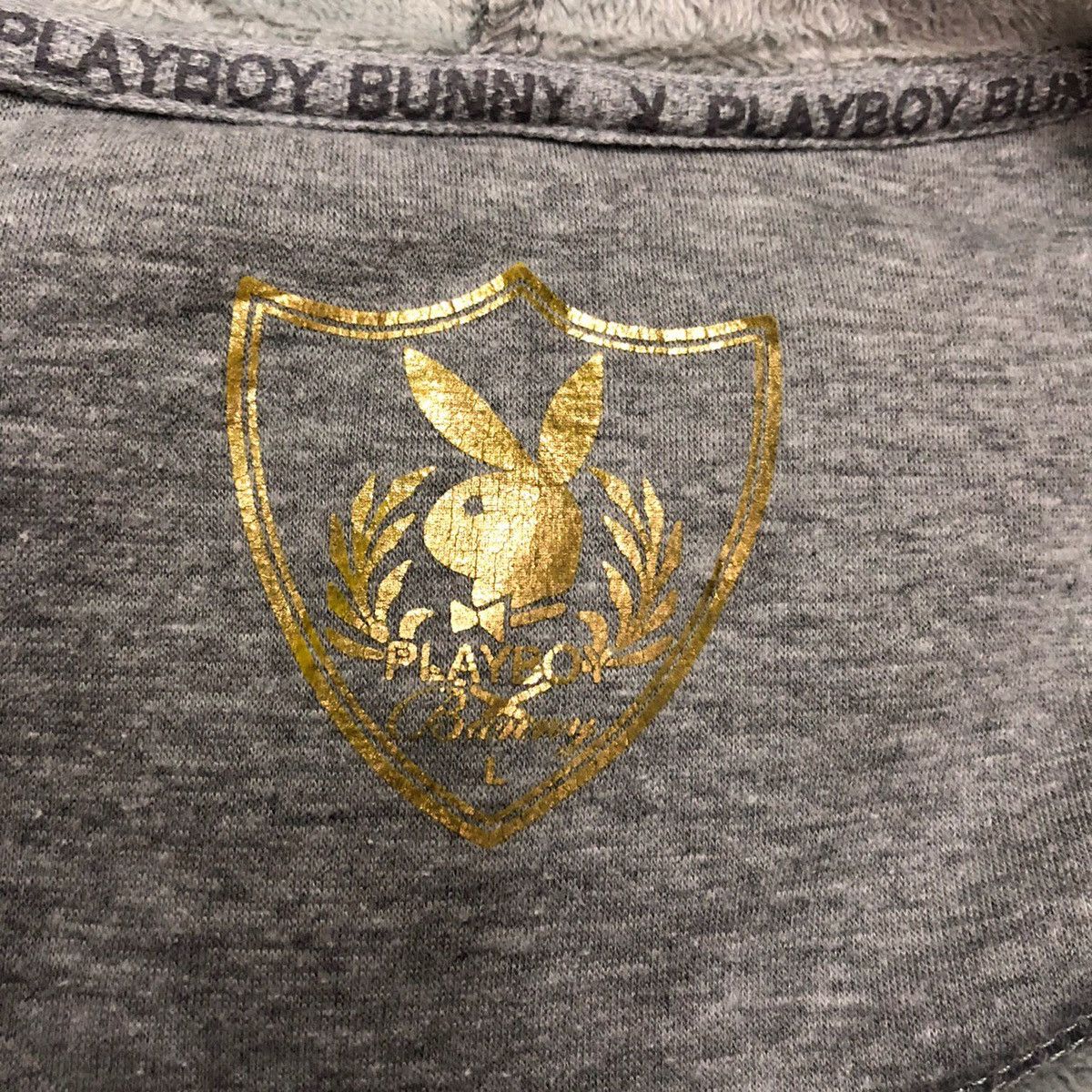 Playboy Vintage Playboy Bunny Big Logo Hoodie Zipper Size US L / EU 52-54 / 3 - 9 Thumbnail