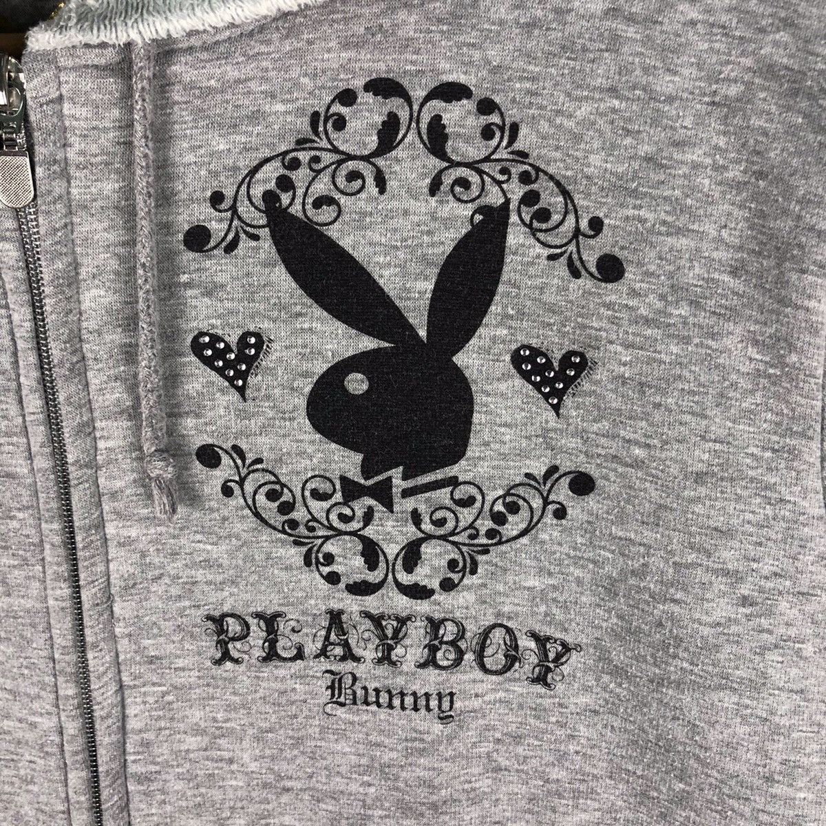 Playboy Vintage Playboy Bunny Big Logo Hoodie Zipper Size US L / EU 52-54 / 3 - 6 Thumbnail