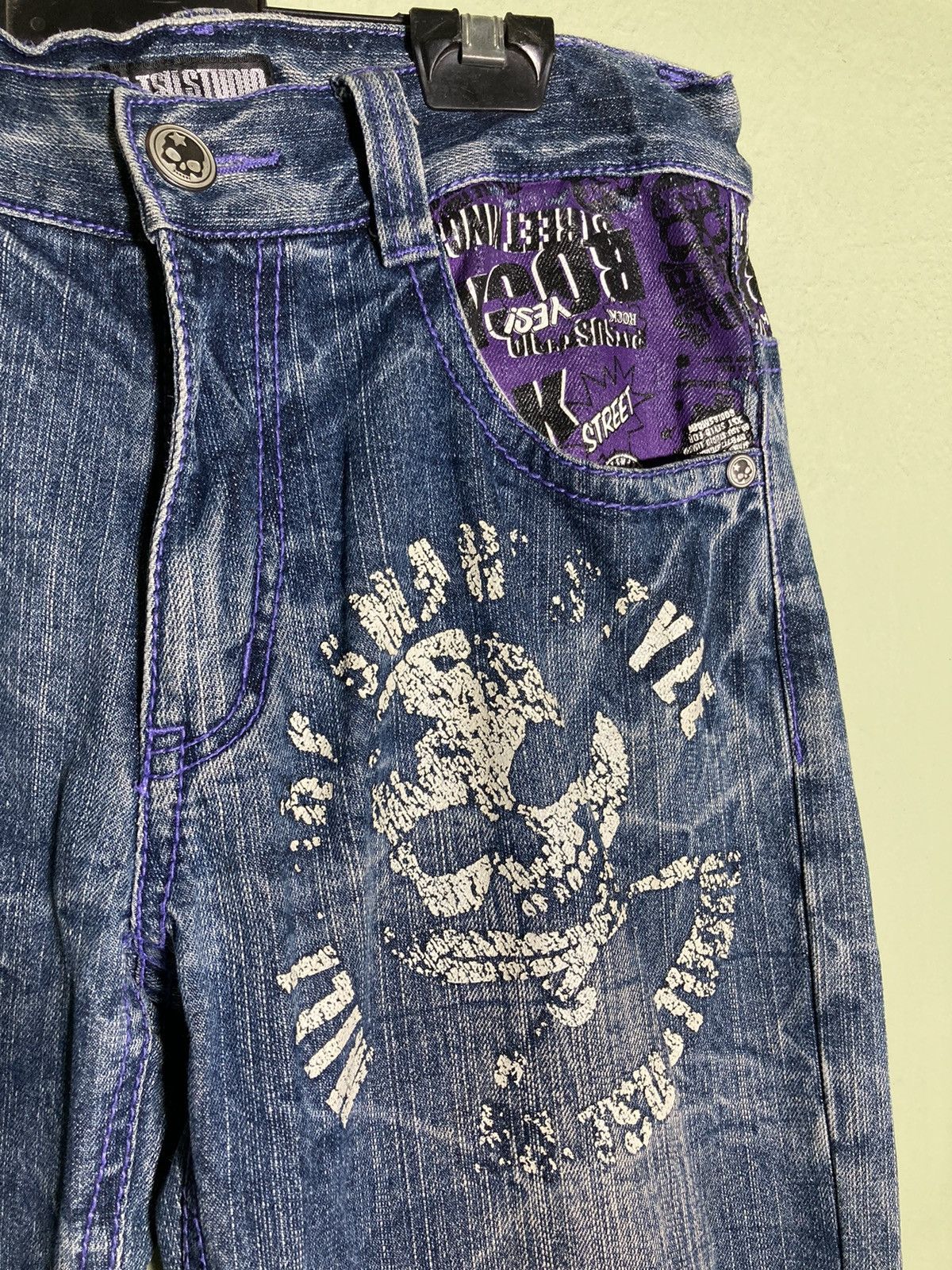 最大80％OFF - 『在庫ロス売買マーケット』 Brand Japanese × Denim Distressed × STUDIO TSU BA Streetwear パンツ