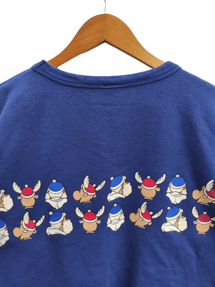 Captain Santors 🔥 Vintage 90s Vintage Captain Santa sweatshirt mirror print Size US M / EU 48-50 / 2 - 4 Thumbnail