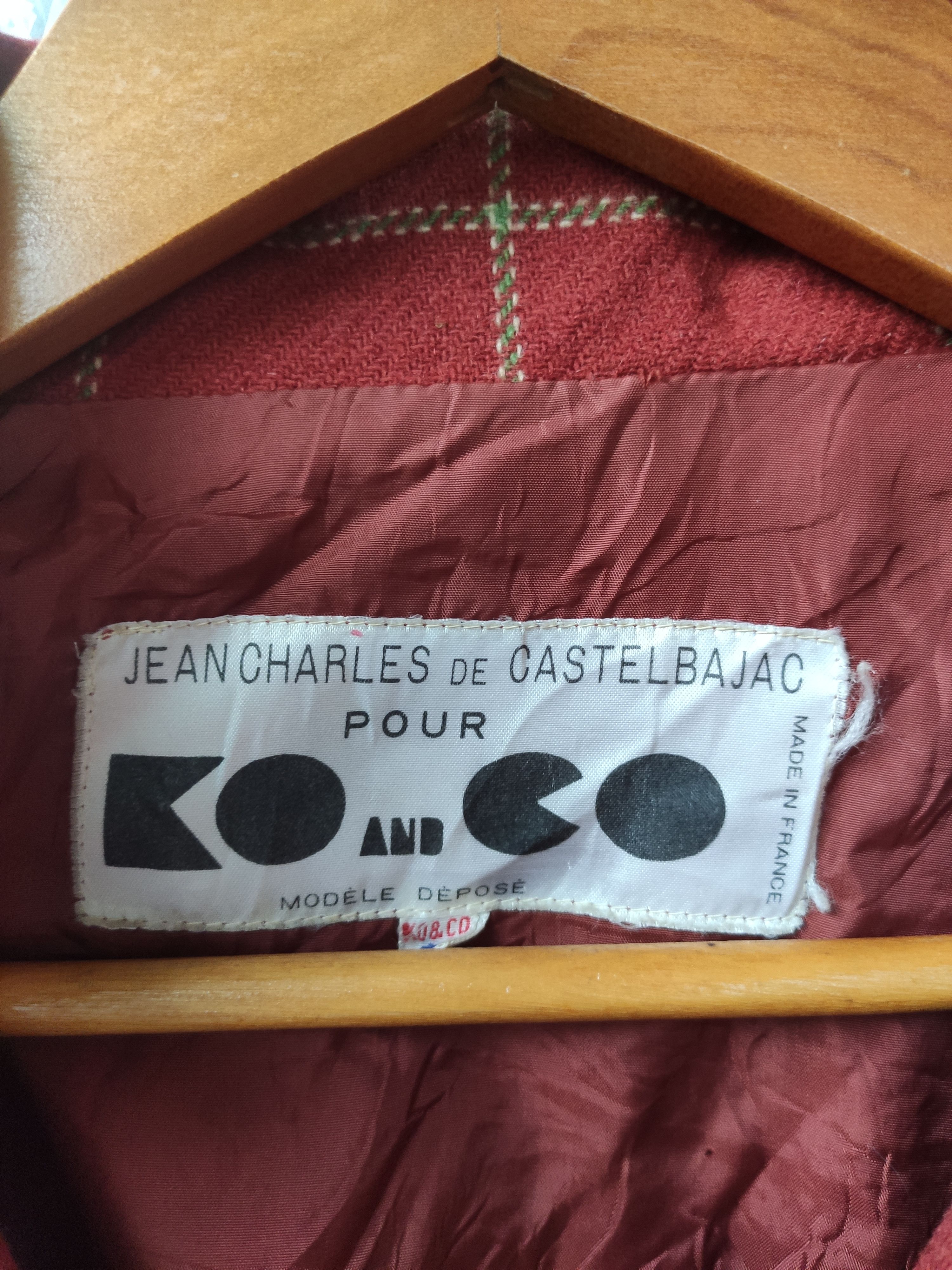 Jean Charles De Castelbajac 🔥 Jean Charles De Castelbajac jacket wool design woman Size S / US 4 / IT 40 - 5 Thumbnail