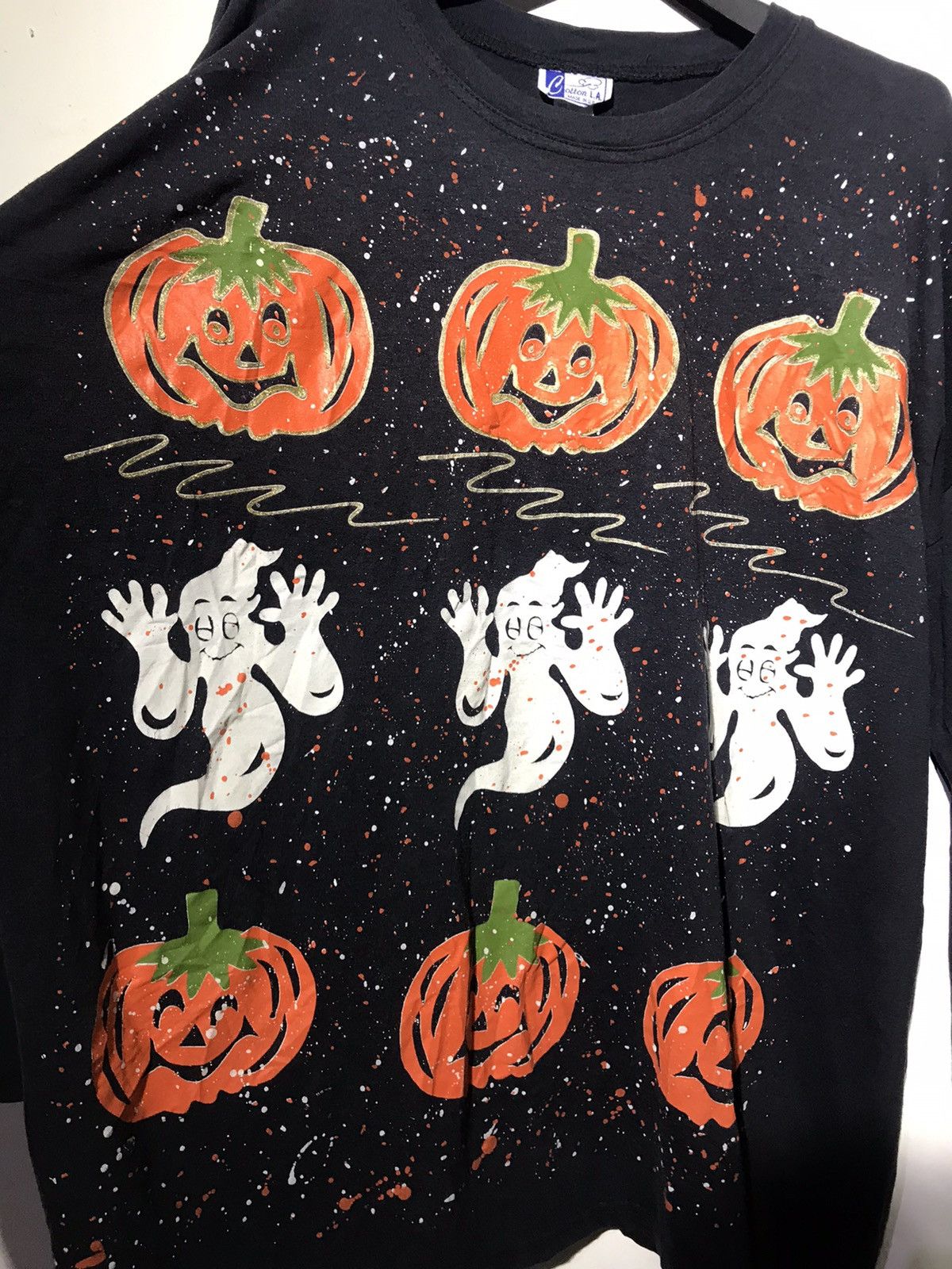 Expert Horror × Vintage Vintage 90s Halloween graphic Size US XL / EU 56 / 4 - 3 Thumbnail
