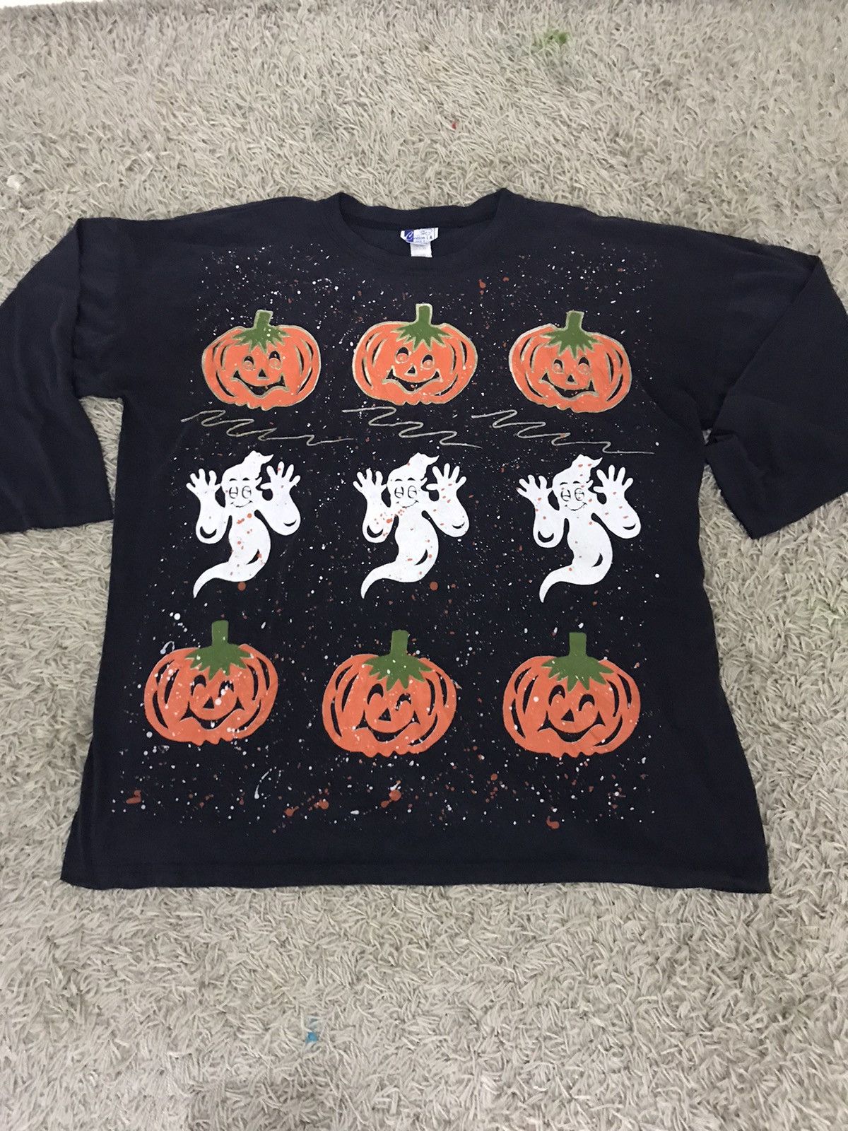 Expert Horror × Vintage Vintage 90s Halloween graphic Size US XL / EU 56 / 4 - 5 Thumbnail