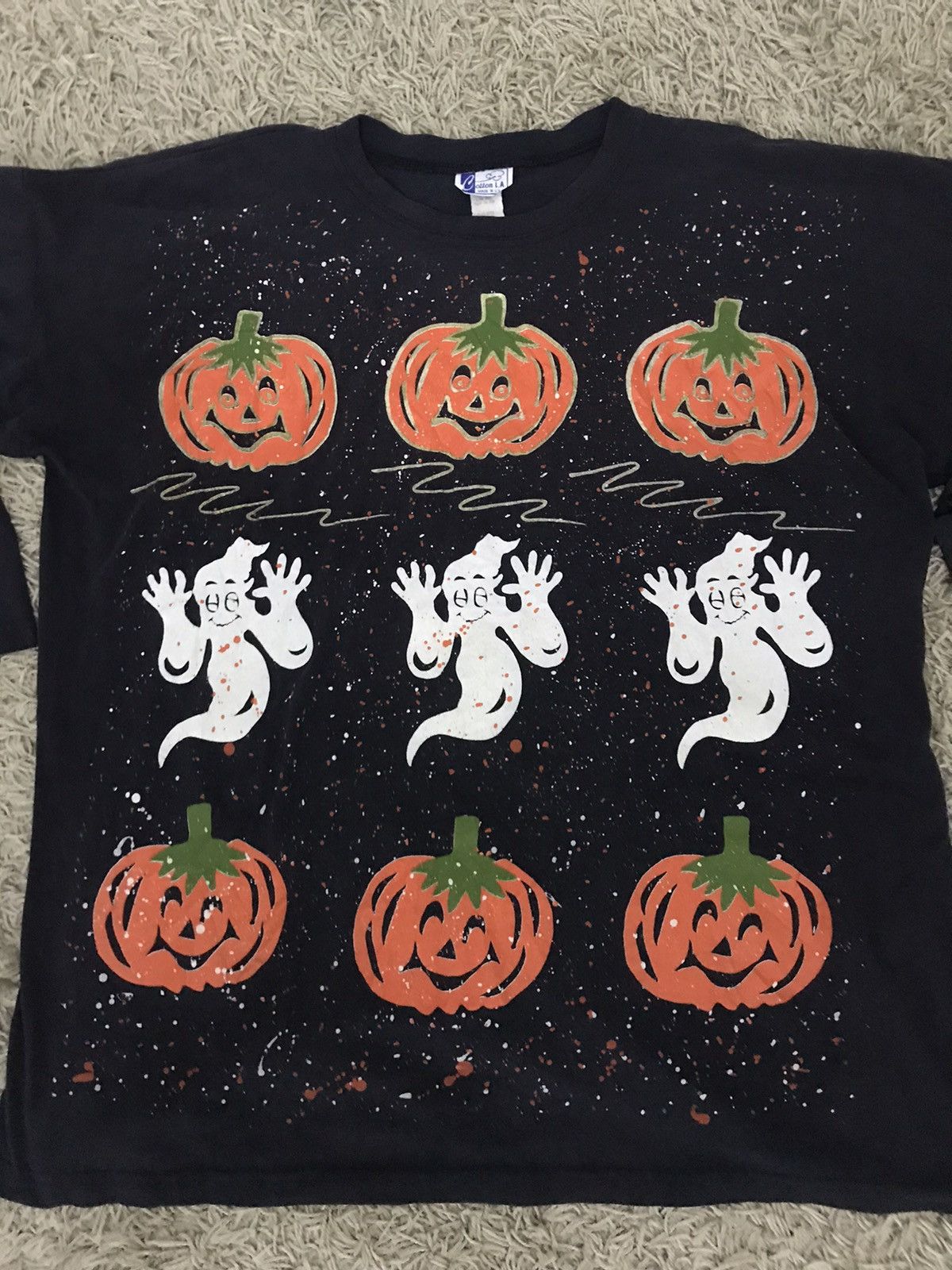 Expert Horror × Vintage Vintage 90s Halloween graphic Size US XL / EU 56 / 4 - 6 Thumbnail