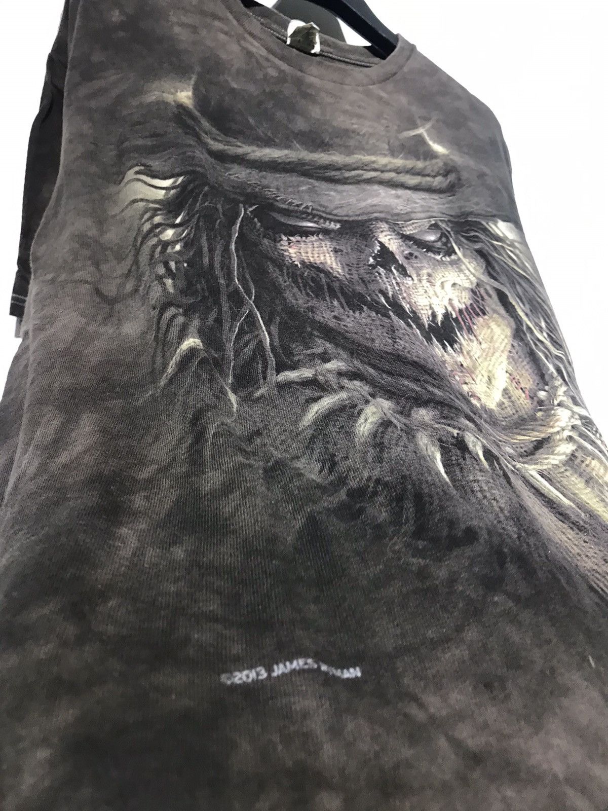 Expert Horror × Vintage Vintage 00s Skull Horror Heavy Metal Art Style Tee Size US XL / EU 56 / 4 - 3 Thumbnail