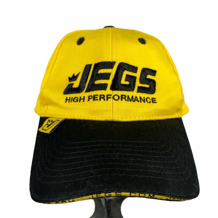 Hat Jegs High Performance Racing Gear Yellow Auto Parts Car Hat Grailed