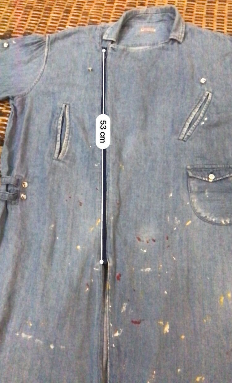 Kapital Best Offer Unisex KAPITAL Sloppy Short Sleeve Shirt Denim Size US S / EU 44-46 / 1 - 19 Thumbnail