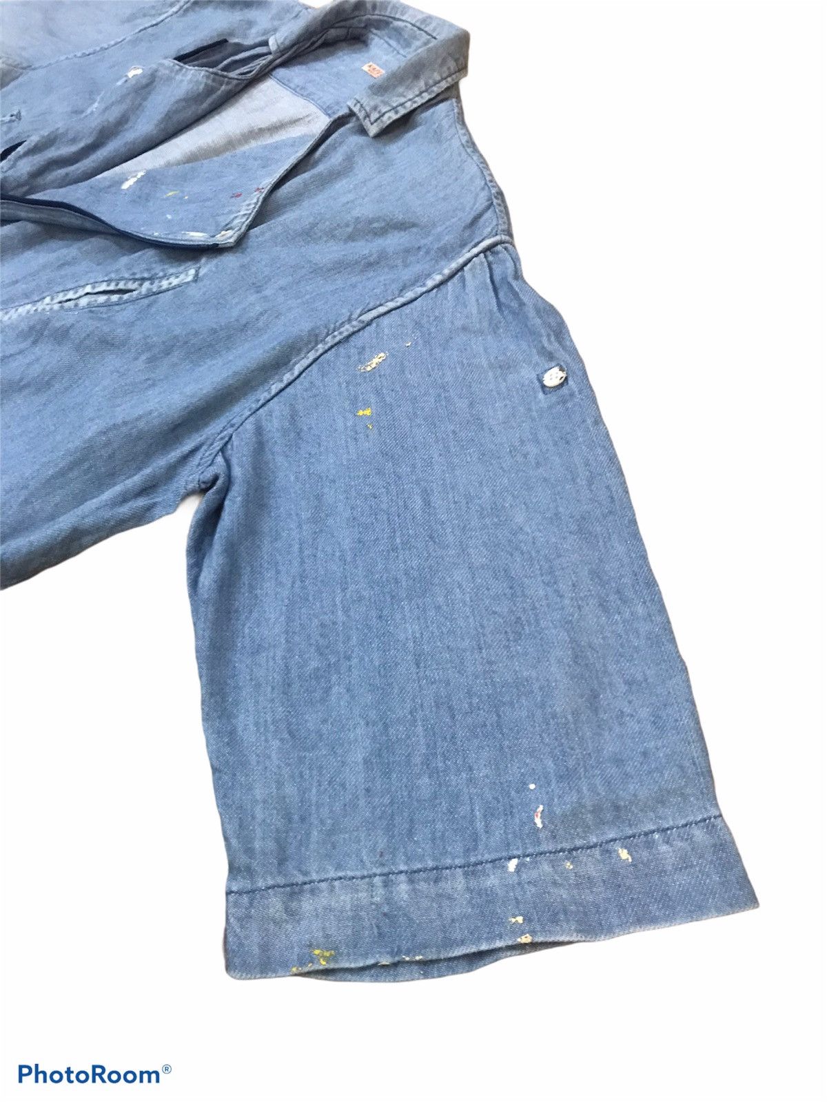 Kapital Best Offer Unisex KAPITAL Sloppy Short Sleeve Shirt Denim Size US S / EU 44-46 / 1 - 7 Thumbnail