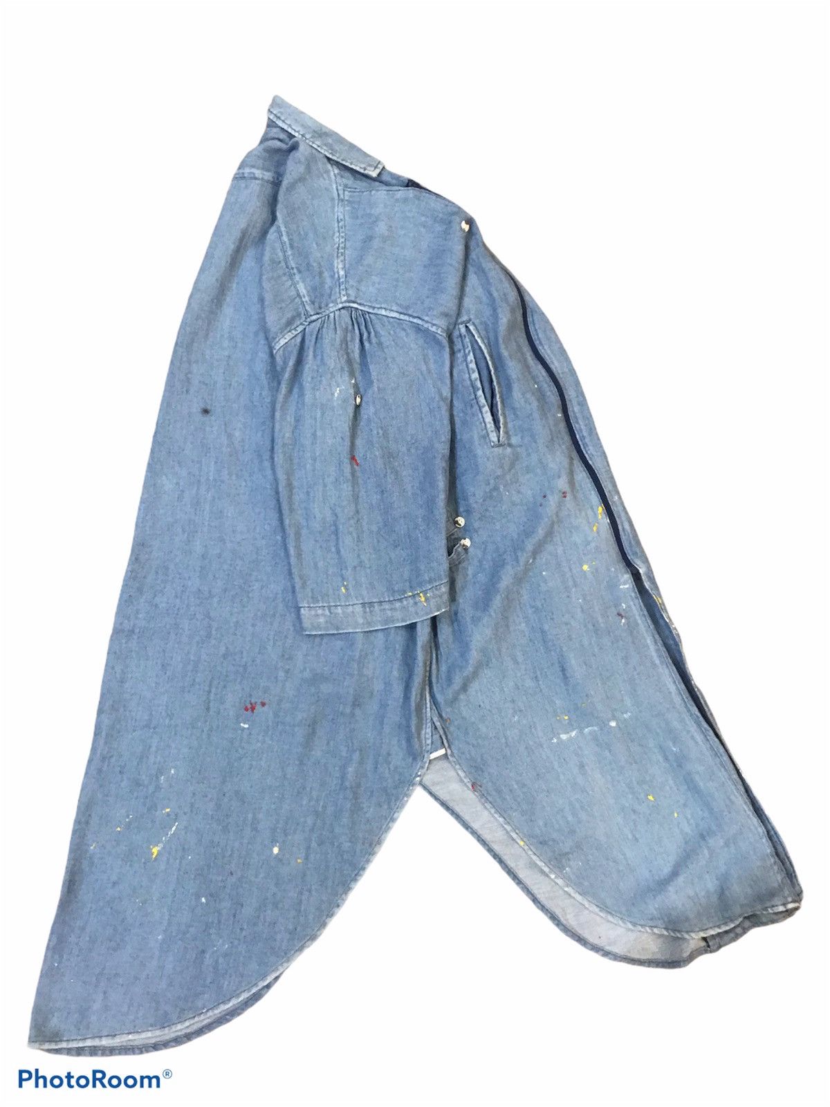 Kapital Best Offer Unisex KAPITAL Sloppy Short Sleeve Shirt Denim Size US S / EU 44-46 / 1 - 4 Thumbnail