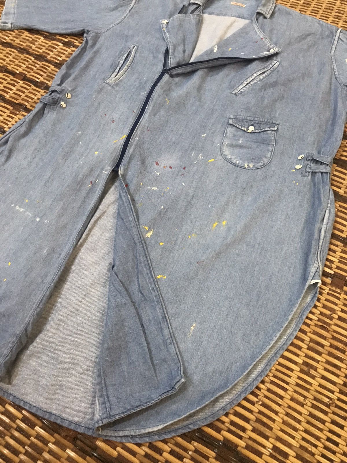 Kapital Best Offer Unisex KAPITAL Sloppy Short Sleeve Shirt Denim Size US S / EU 44-46 / 1 - 15 Thumbnail