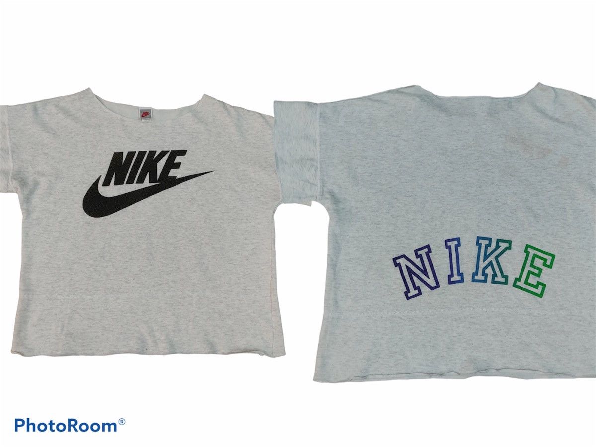 Nike × Vintage Vintage Nike 90s crop top unisex Size US M / EU 48-50 / 2 - 1 Thumbnail