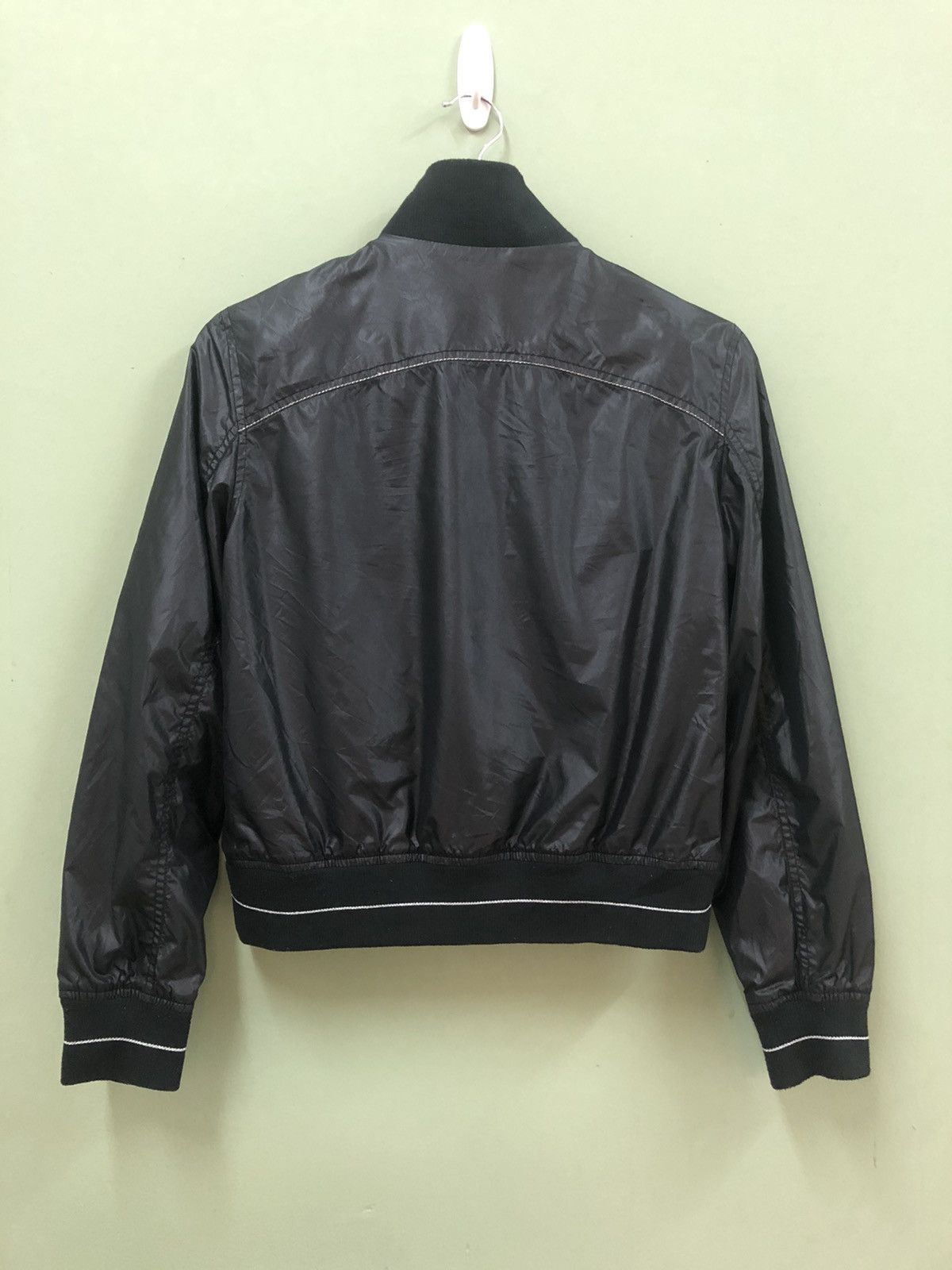 Hysteric Glamour HYSTERIC GLAMOUR-LIGHT NYLON SPELLOUT ZIPPER JACKET FOR HER Size US M / EU 48-50 / 2 - 6 Thumbnail