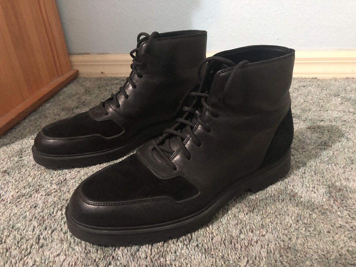 Alexander Wang \'Kaleb\' Leather Lace Up Boots Alexander Wang Boots | The RealReal main image 4