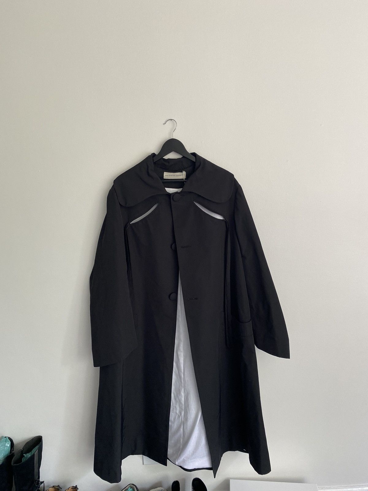 Stefan Cooke Pirate Slash Single-Breasted Coat Size US M / EU 48-50 / 2 - 3 Thumbnail