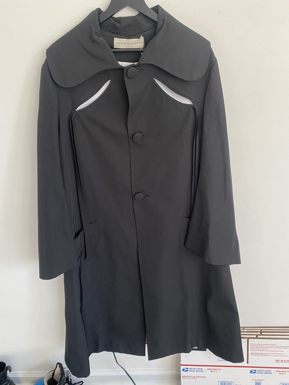 Stefan Cooke Pirate Slash Single-Breasted Coat Size US M / EU 48-50 / 2 - 7 Thumbnail