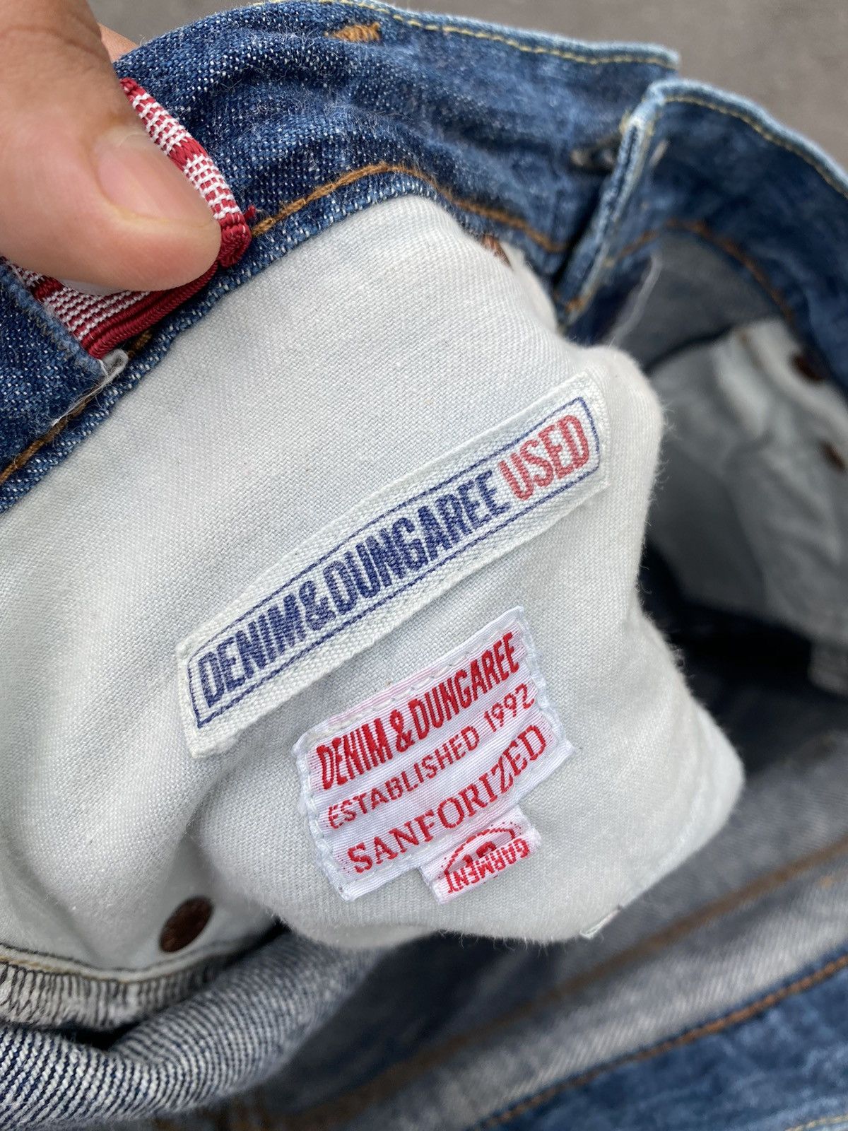 Designer × Japanese Brand denim&dungare jeans rare design japanese brand Size US 31 - 7 Thumbnail