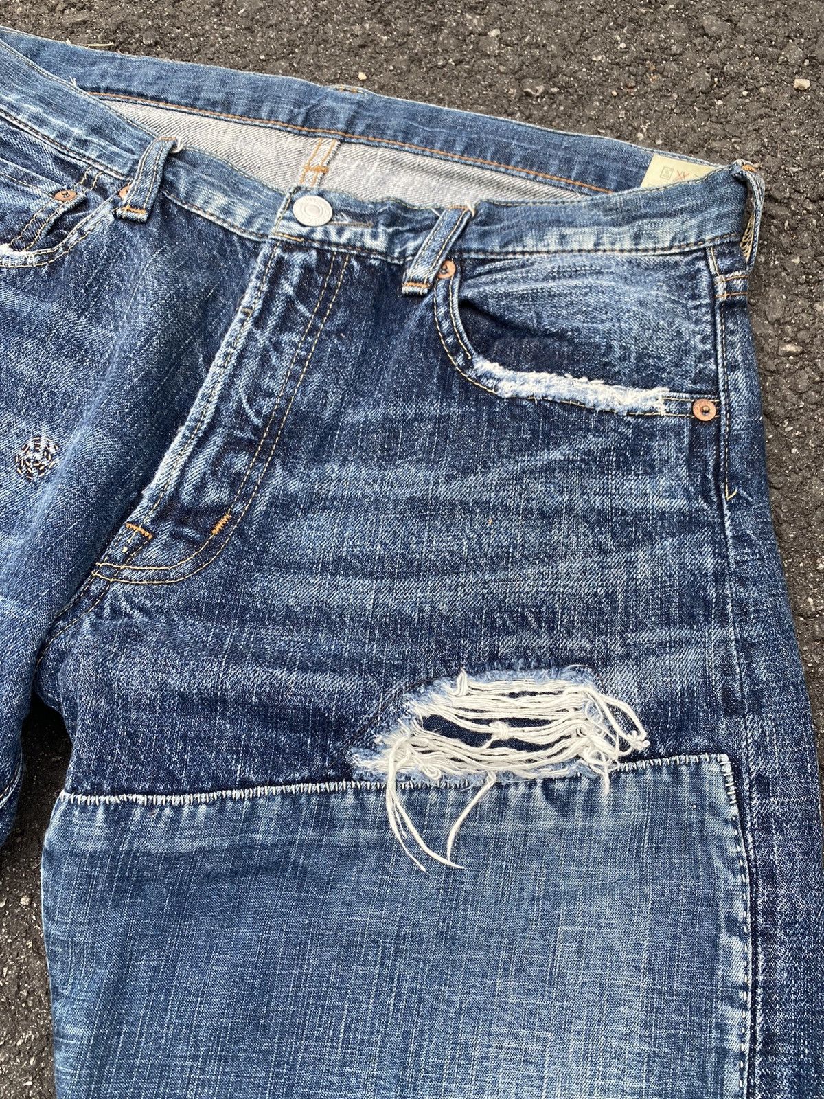 Designer × Japanese Brand denim&dungare jeans rare design japanese brand Size US 31 - 6 Thumbnail