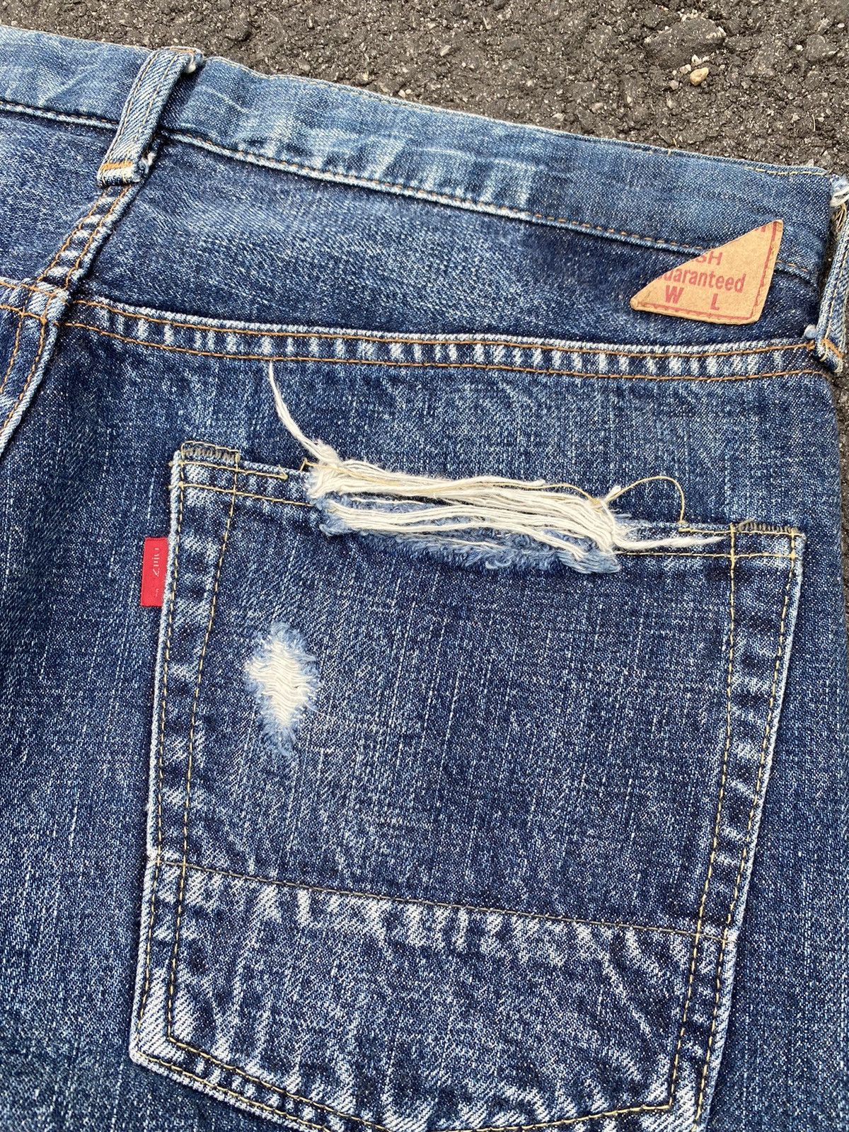 Designer × Japanese Brand denim&dungare jeans rare design japanese brand Size US 31 - 4 Thumbnail