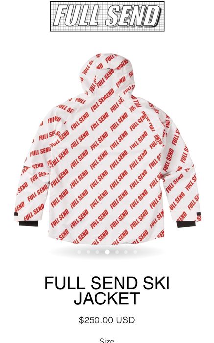 Full send ski online jacket