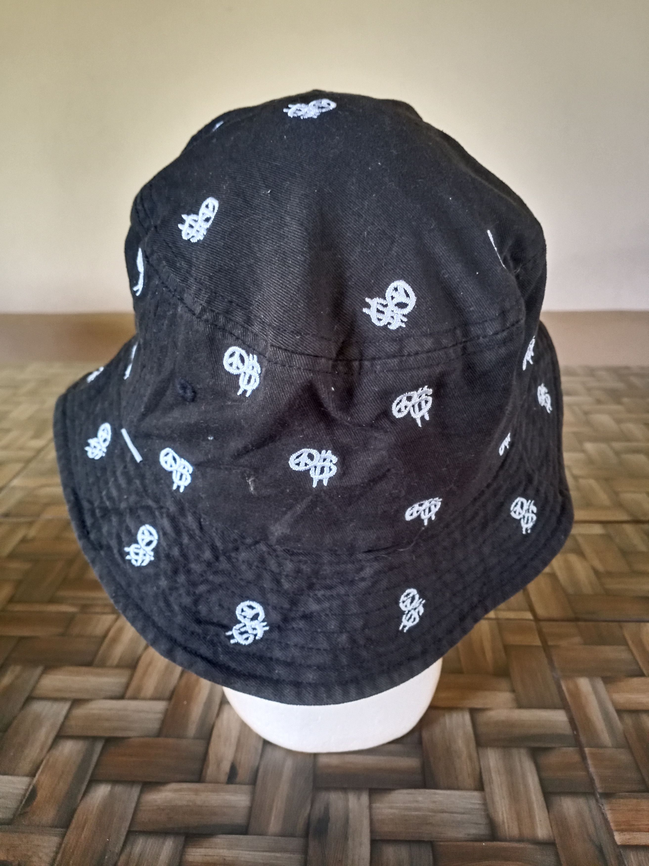Stussy × Vintage Mega Rare! Vintage Stussy Monogram Bucket Hat Size ONE SIZE - 6 Thumbnail