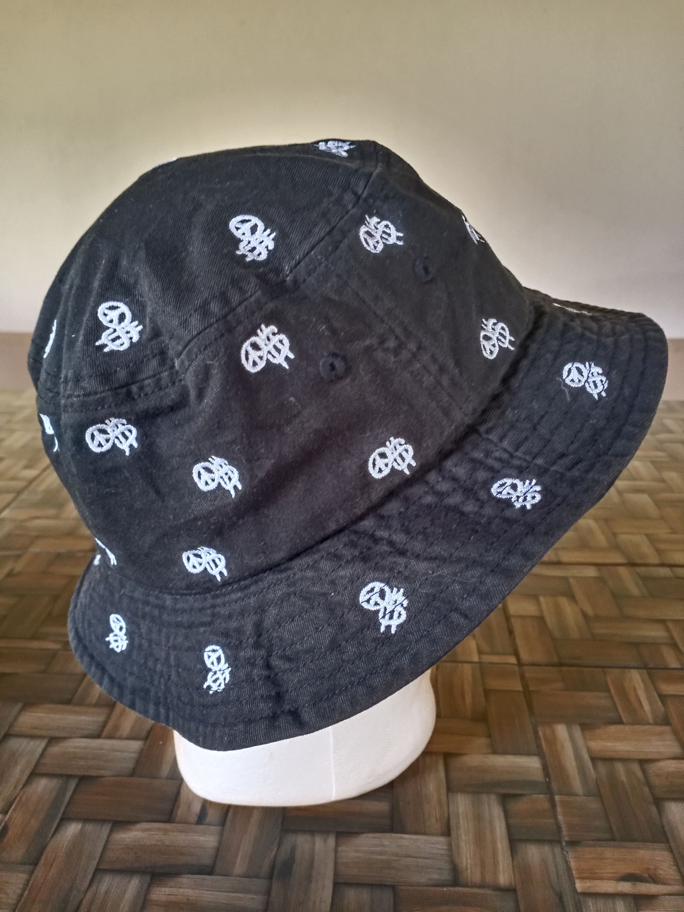 Stussy Mega Rare! Vintage Stussy Monogram Bucket Hat Size ONE SIZE - 4 Thumbnail