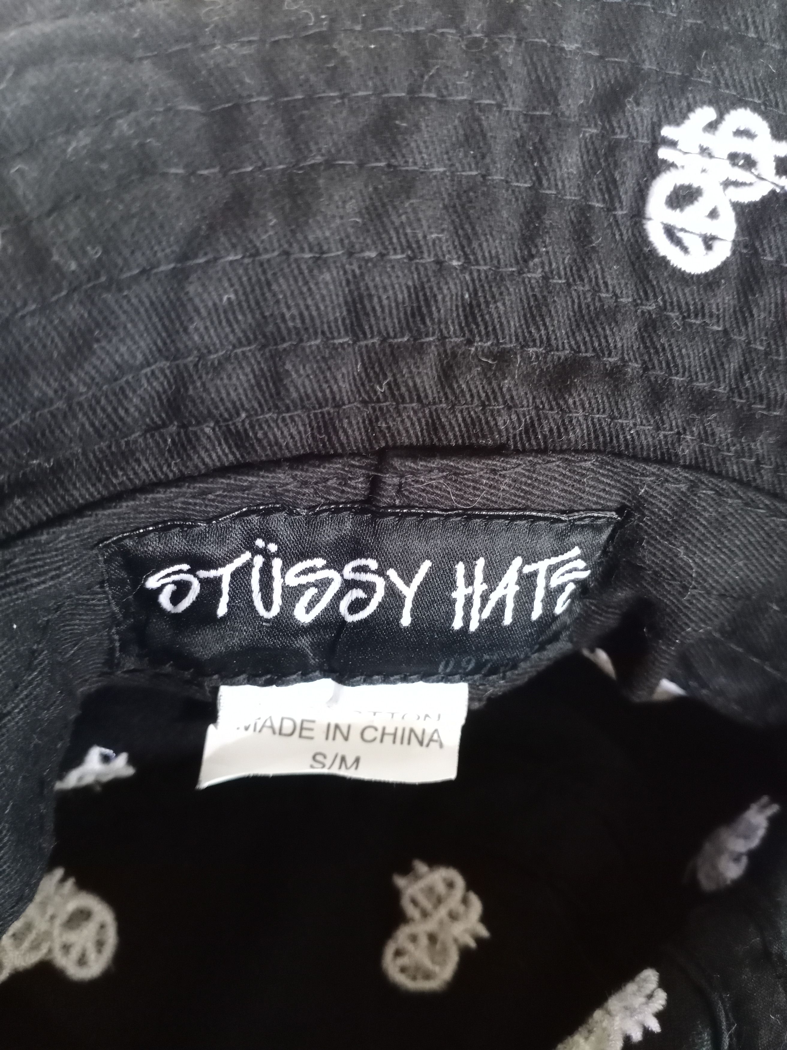 Stussy Mega Rare! Vintage Stussy Monogram Bucket Hat Size ONE SIZE - 6 Thumbnail