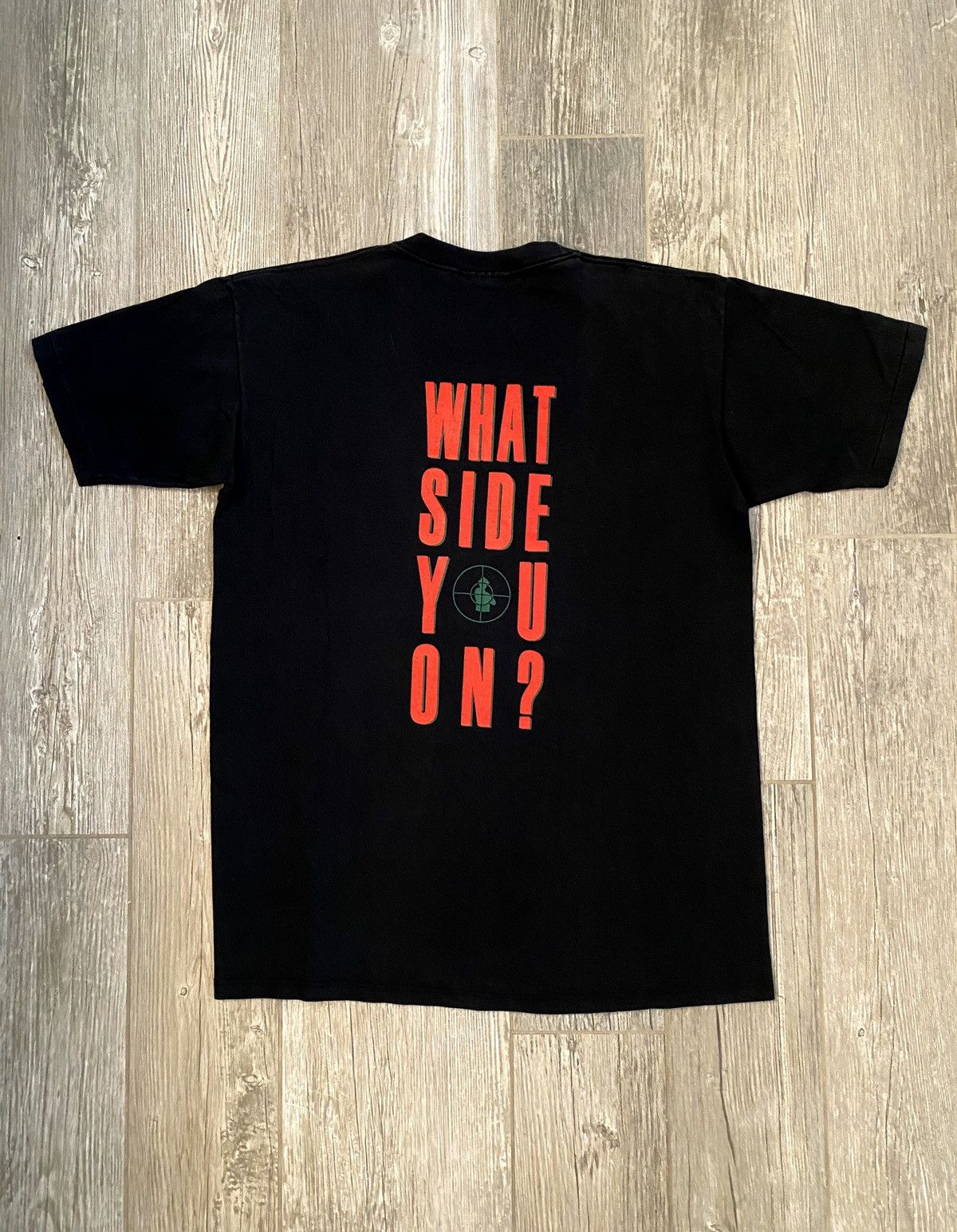 Public Enemy × Vintage 🔥1994 Single Stitch Public Enemy Double Sided Vintage RapTee Size US XL / EU 56 / 4 - 2 Thumbnail