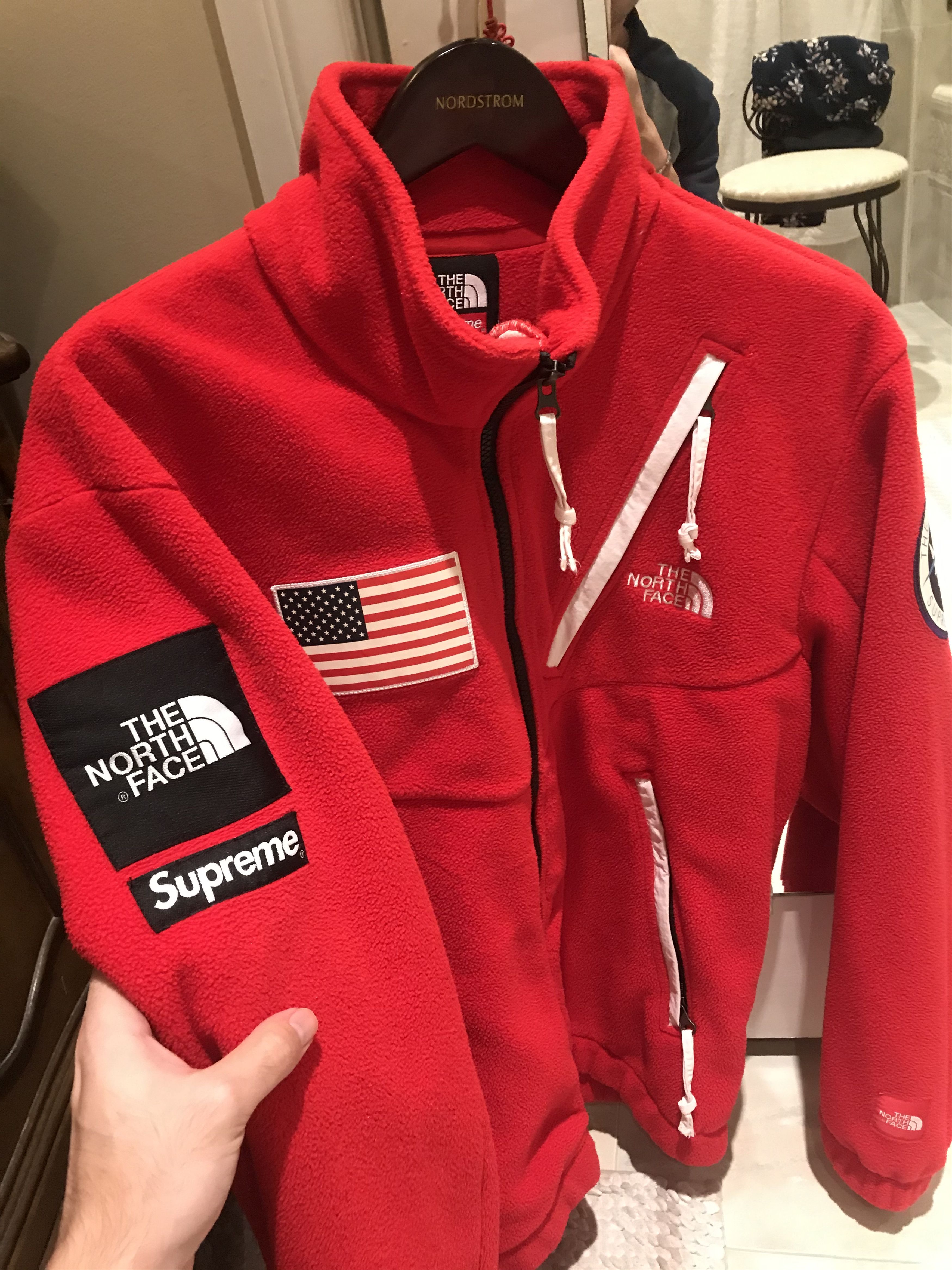 Supreme The North Face Trans Antarctica Expedition Fleece Jacket Size store M