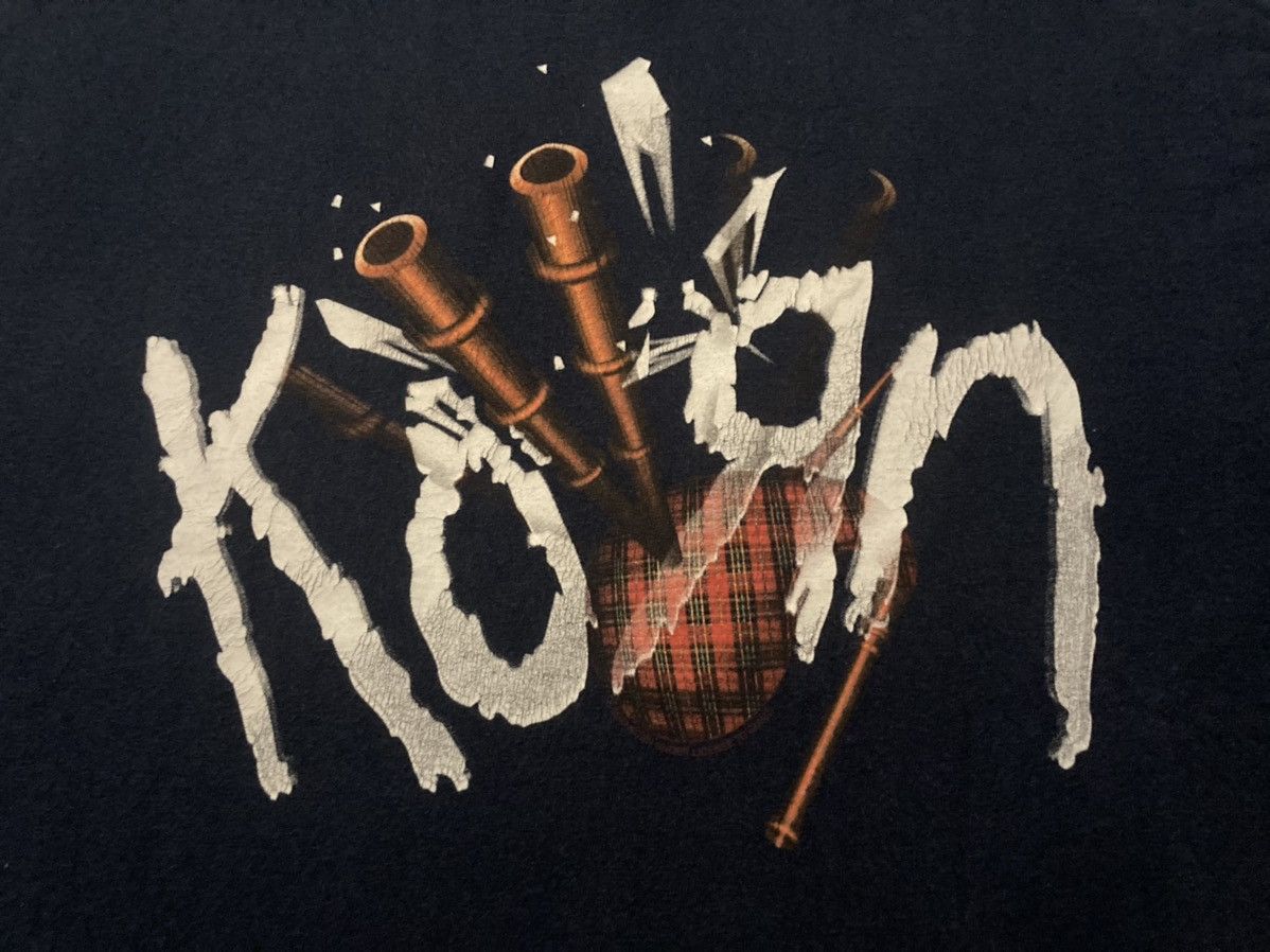 Giant Korn Bagpipes Band Tee Grailed