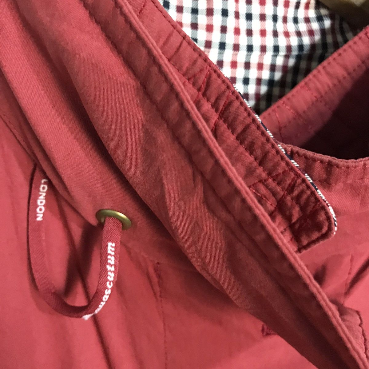 Aquascutum Aquascutum red cotton jacket Size US L / EU 52-54 / 3 - 4 Thumbnail