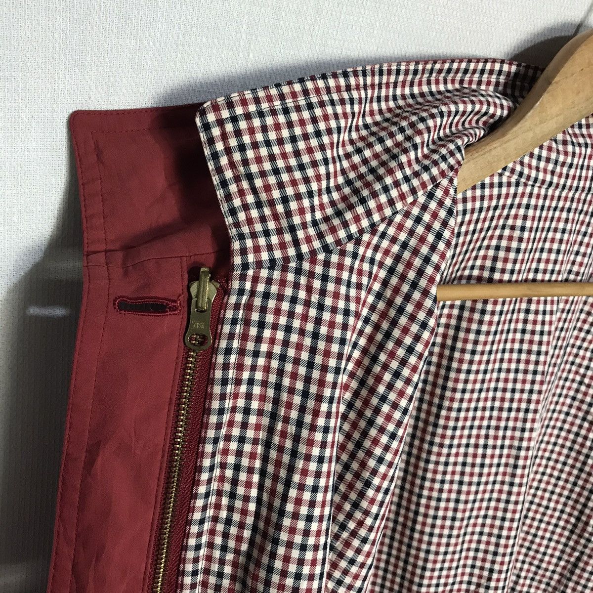 Aquascutum Aquascutum red cotton jacket Size US L / EU 52-54 / 3 - 6 Thumbnail
