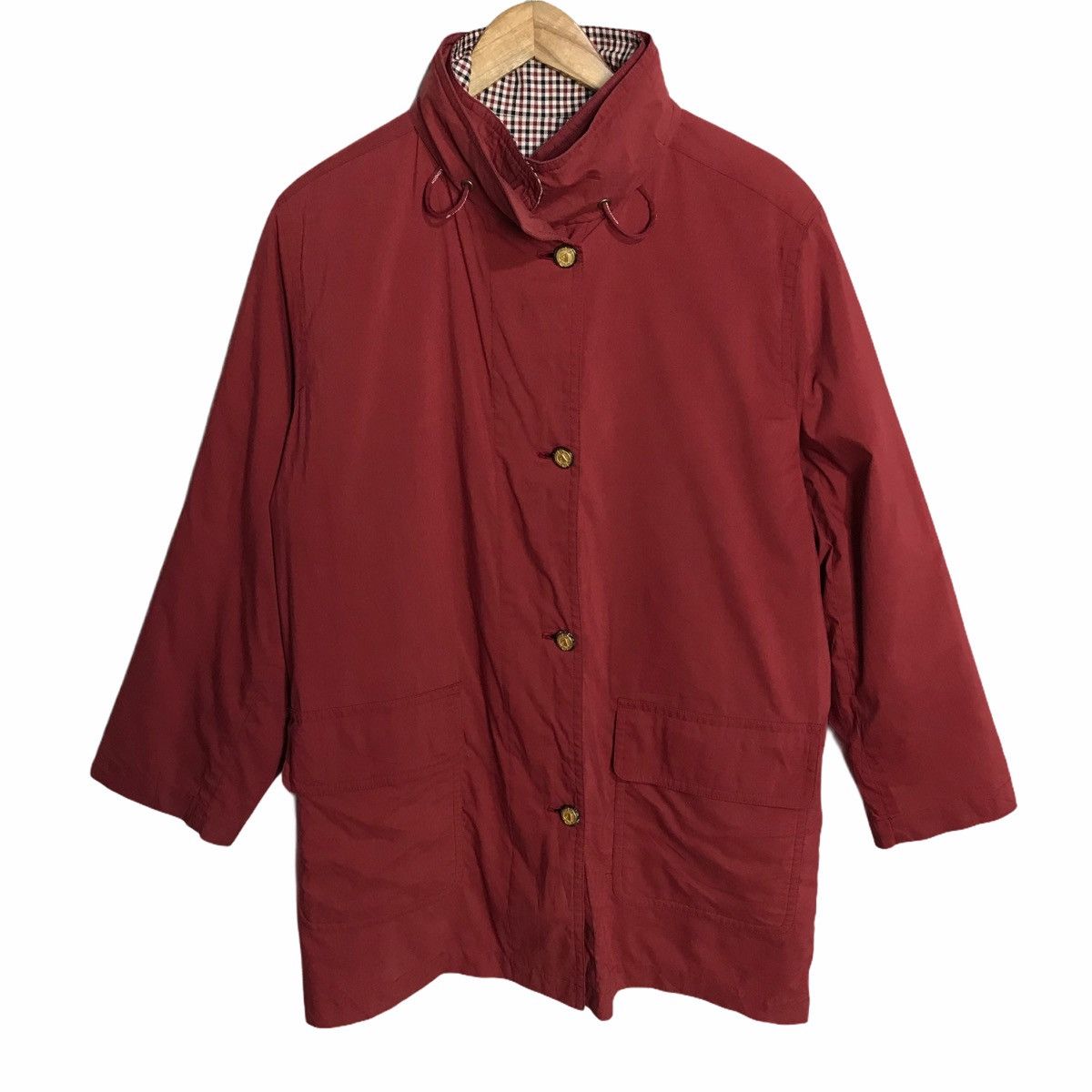 Aquascutum Aquascutum red cotton jacket Size US L / EU 52-54 / 3 - 1 Thumbnail