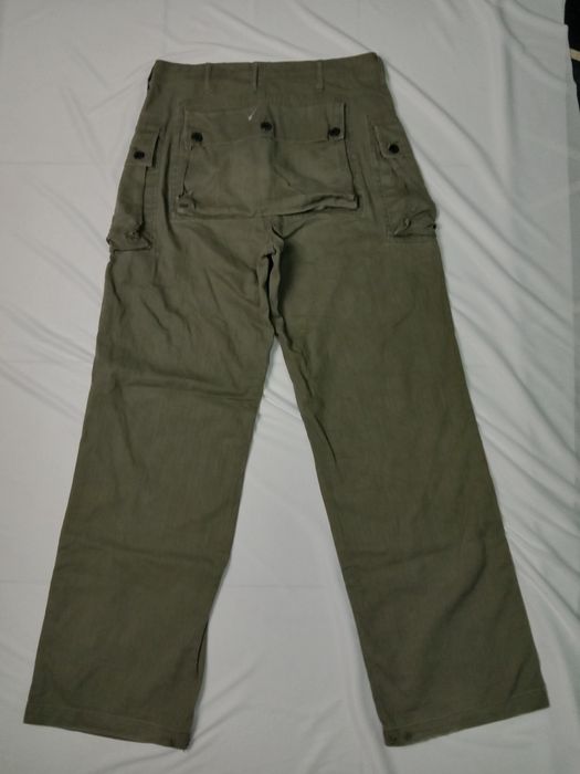 Military Last Drop! WWII USMC P44 HBT Herringbone Army Monkey Pant ...