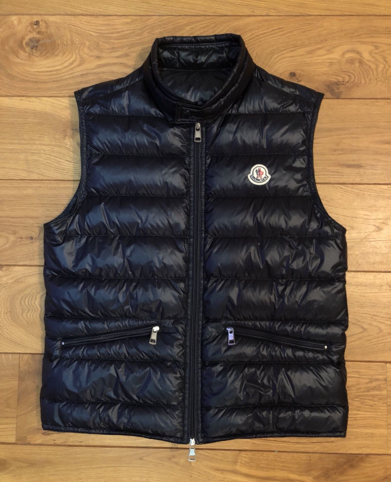 MONCLER Morellet Down Vest BROWN XLサイズ MONCLER Morellet Down Vest BROWN XLサイズ