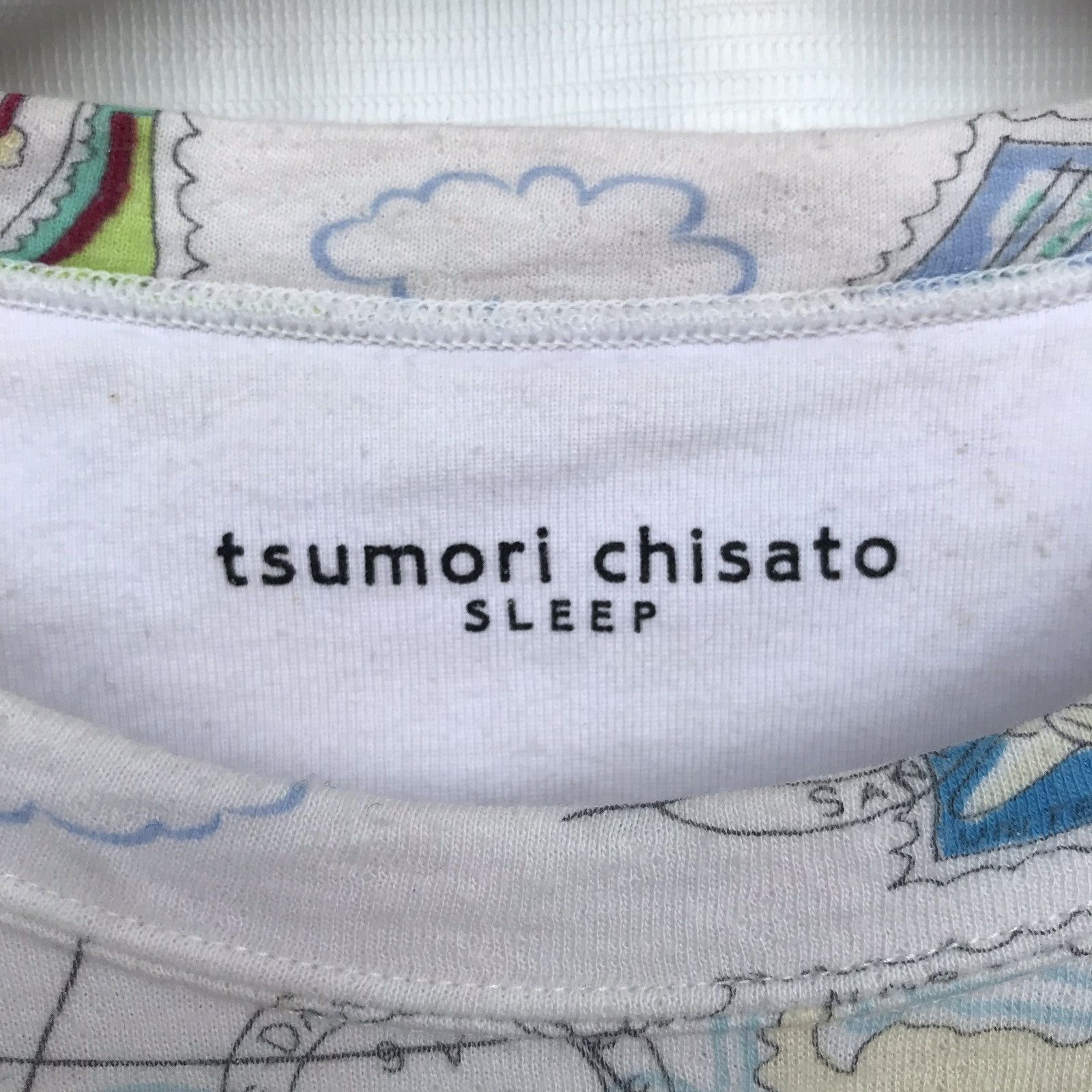 Tsumori Chisato Vintage Tsumori Chisato Sleepwear Full Print Logo Size US XS / EU 42 / 0 - 3 Thumbnail