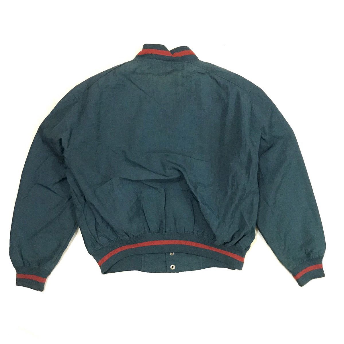 Japanese Brand Vintage japanese brand vneck bomber jacket Size US M / EU 48-50 / 2 - 2 Thumbnail